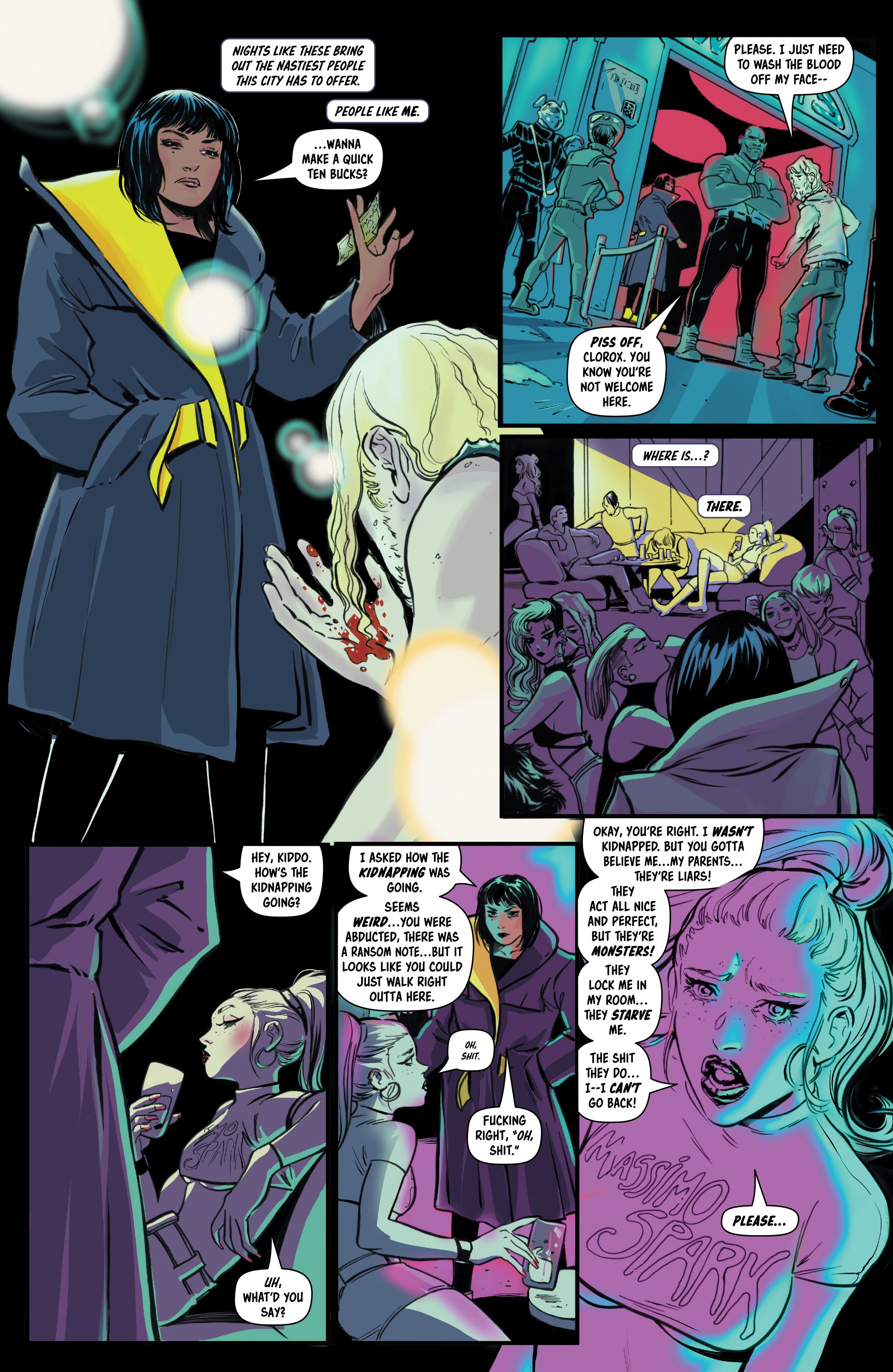 Read online Bylines in Blood comic -  Issue #1 - 4