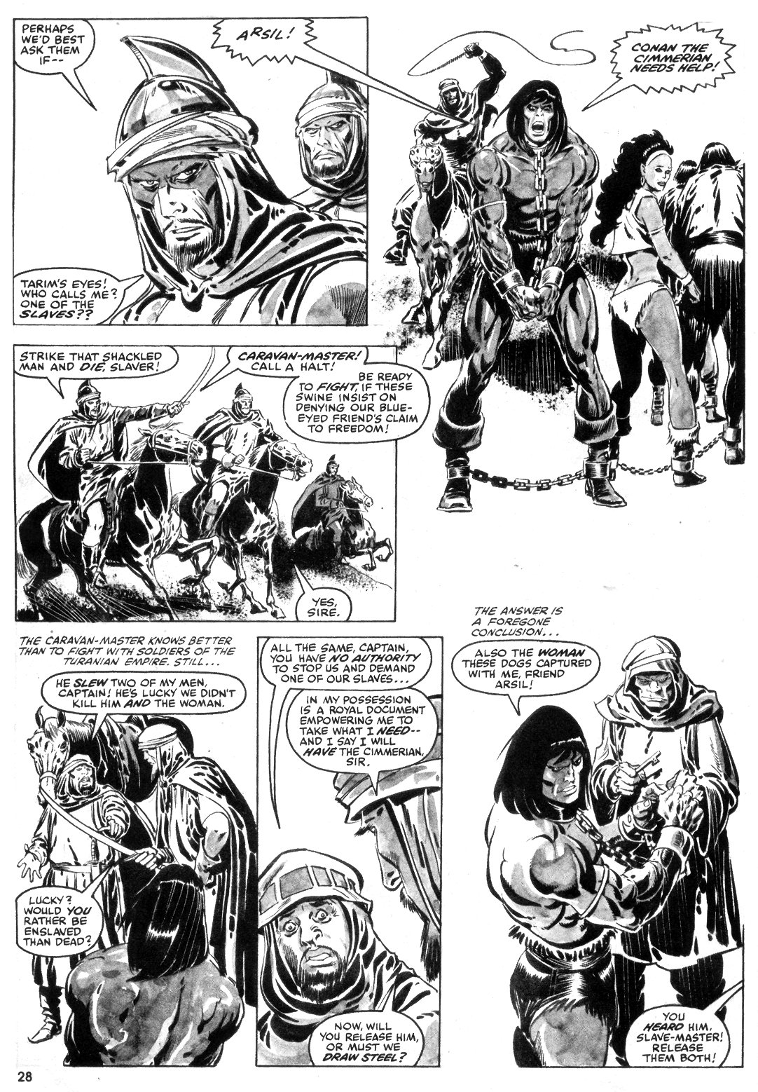 Read online The Savage Sword Of Conan comic -  Issue #55 - 28