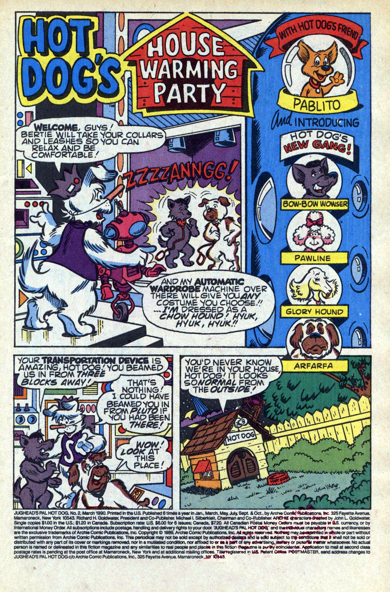 Read online Jughead's Pal Hot Dog comic -  Issue #2 - 3
