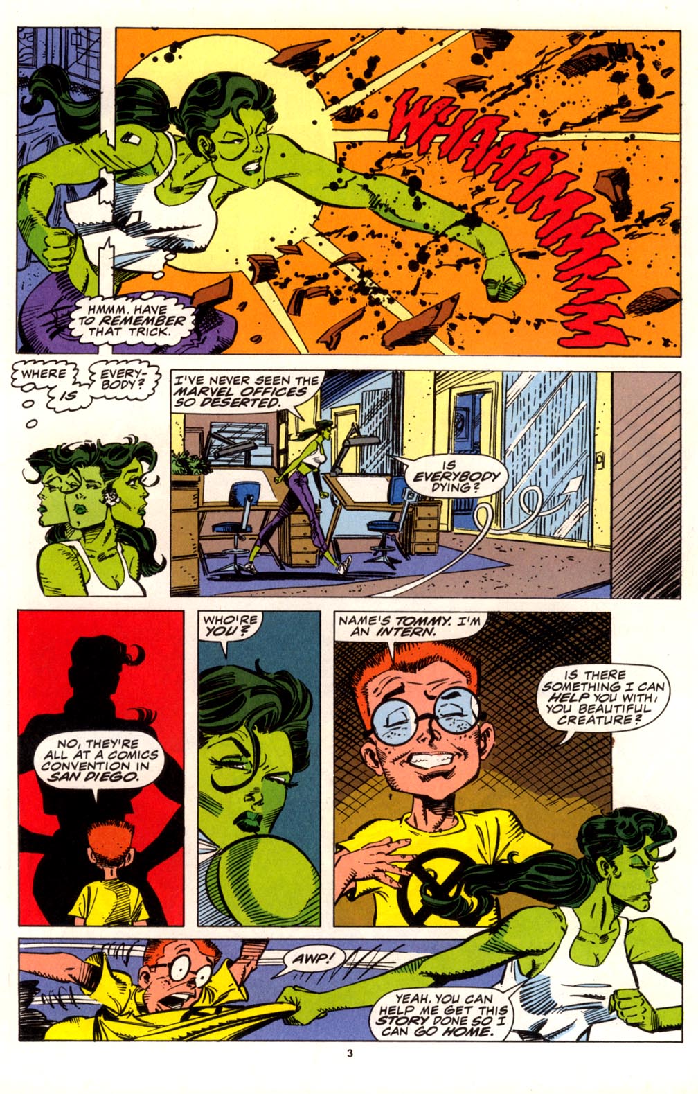 Read online The Sensational She-Hulk comic -  Issue #51 - 5