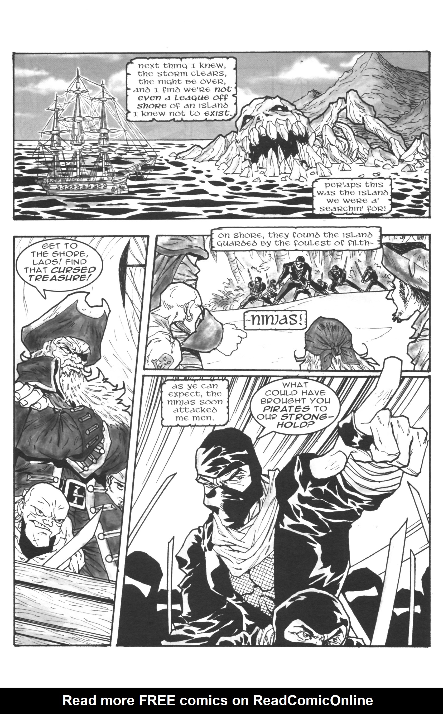 Read online Pirates vs. Ninjas comic -  Issue # _Annual 1 - 5