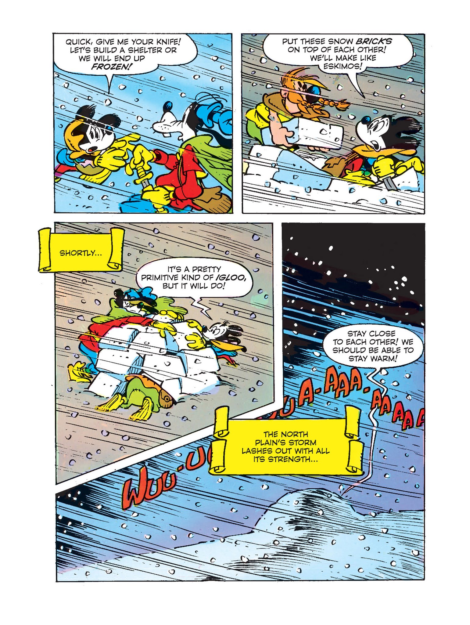 Read online Mickey Mouse in the Sword of Ice comic -  Issue #4 - 30
