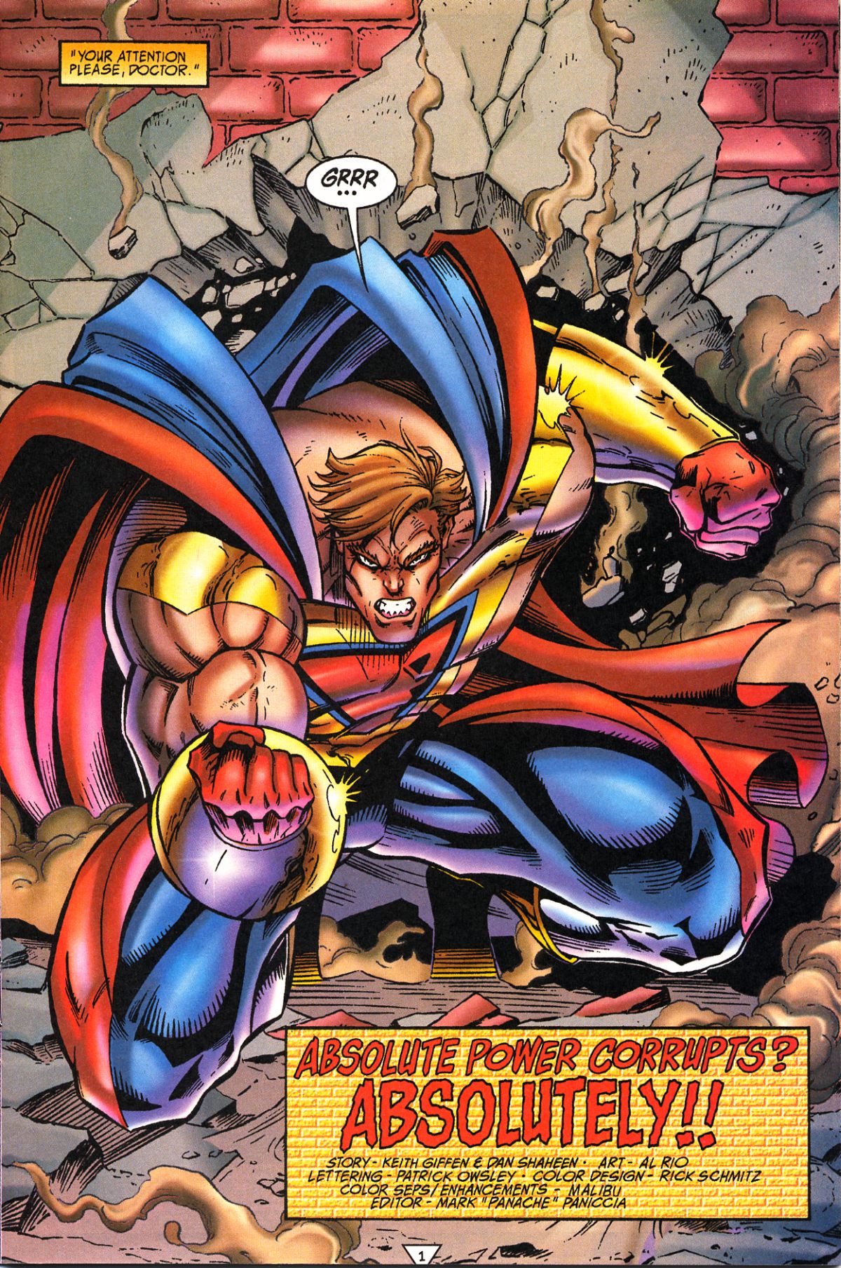 Read online Prime (1995) comic -  Issue #11 - 3