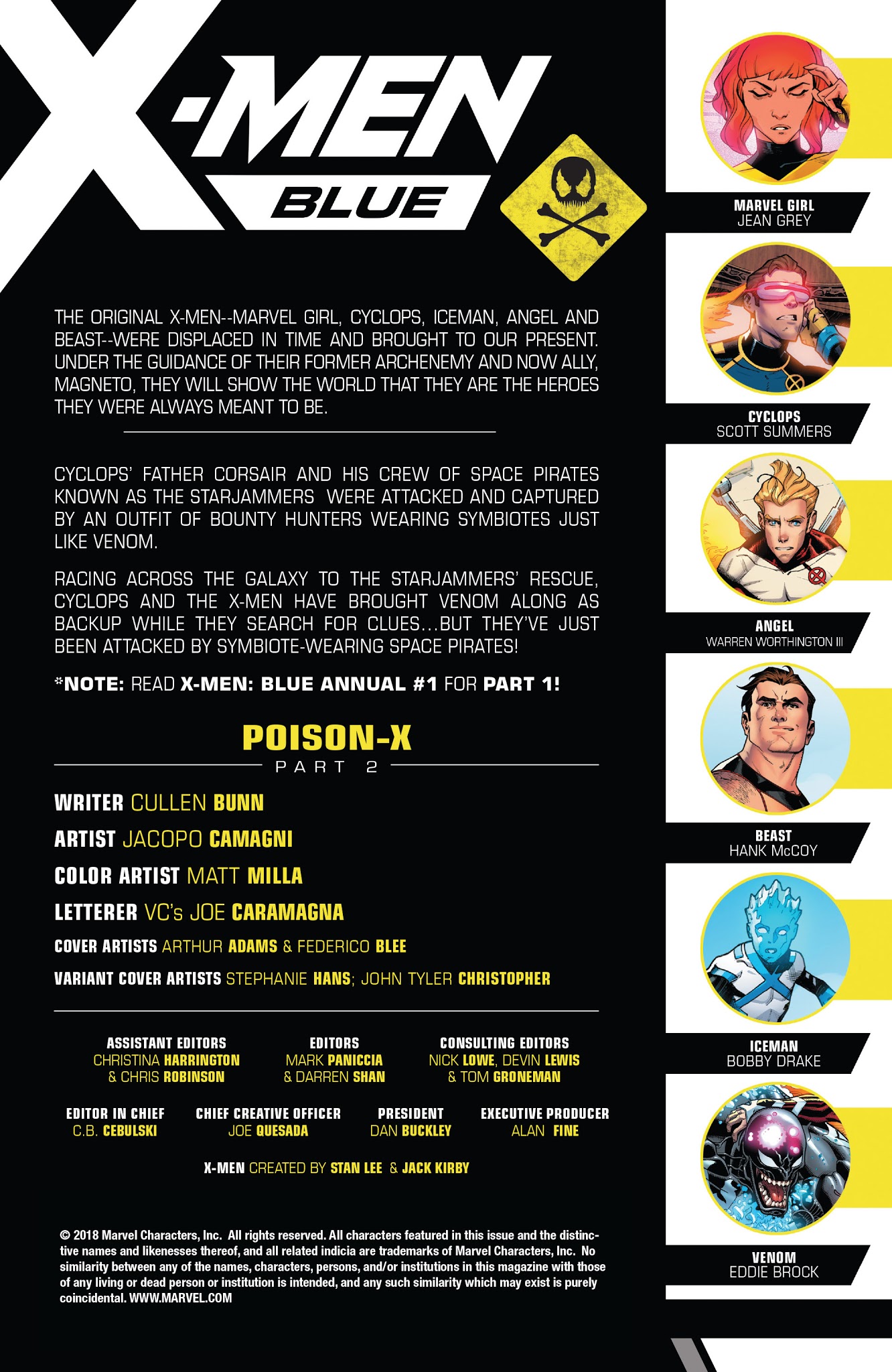 Read online X-Men: Blue comic -  Issue #21 - 2