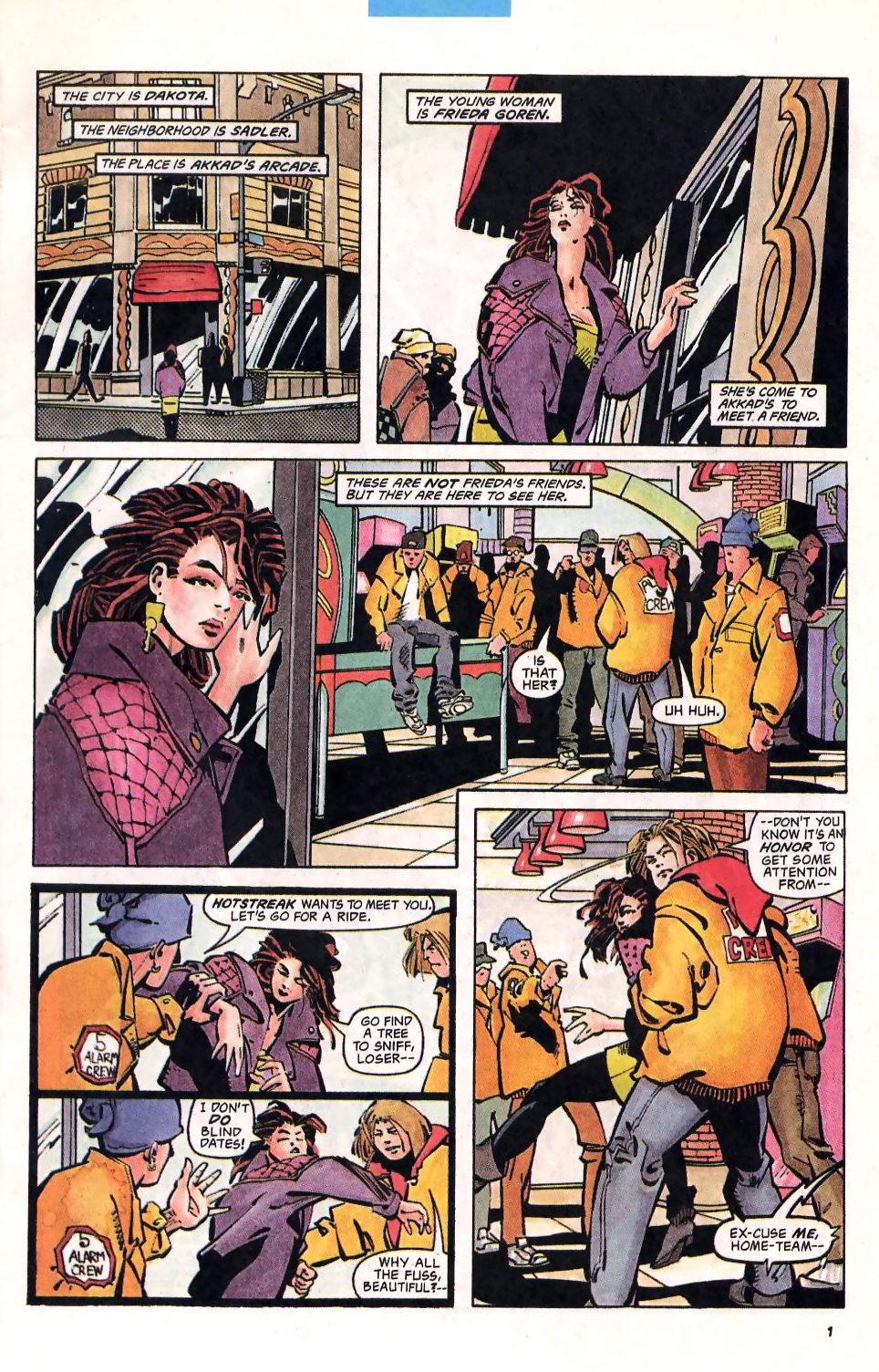 Read online Static comic -  Issue #1 - 3