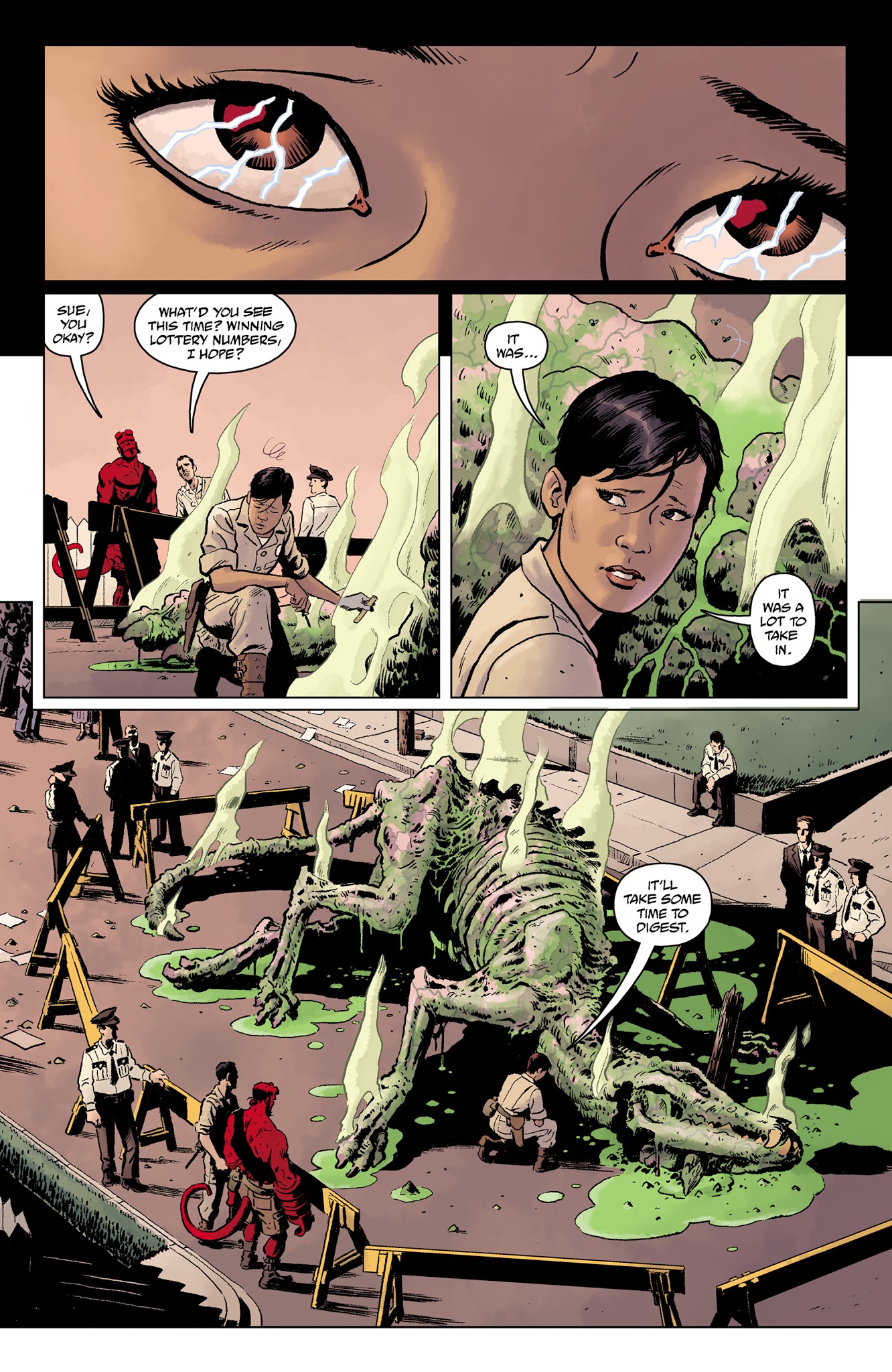 Read online Hellboy and the B.P.R.D.: 1953 - Beyond the Fences comic -  Issue #3 - 19