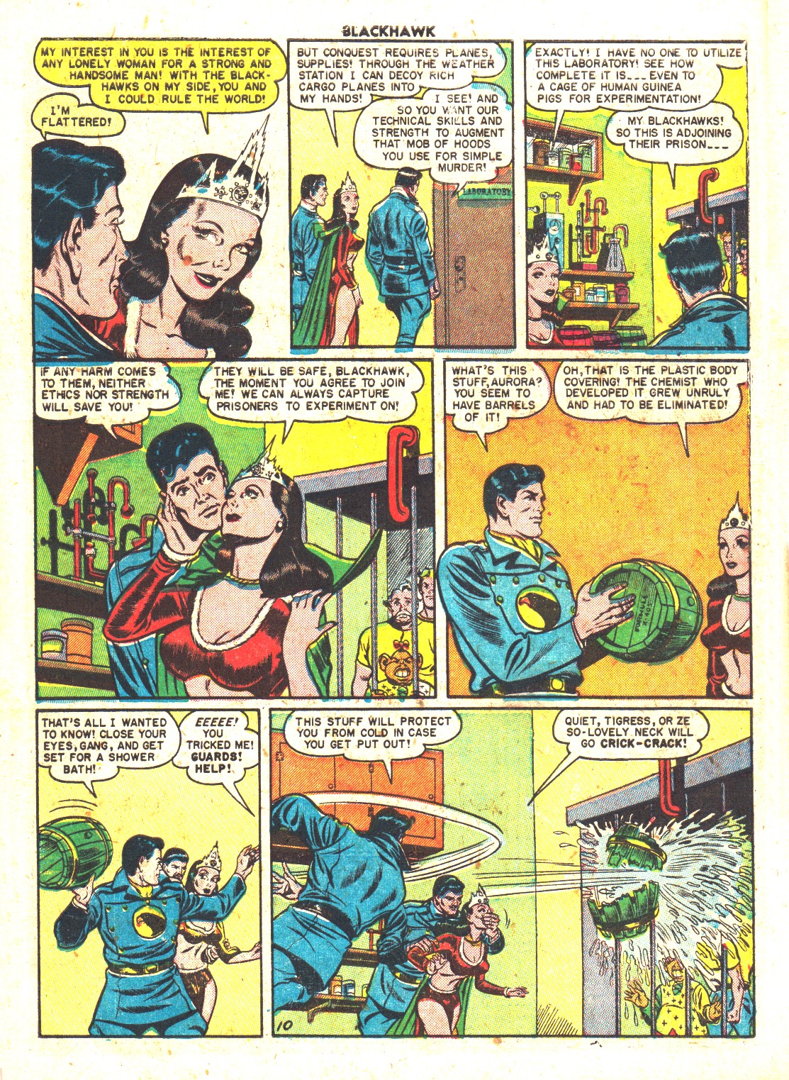 Read online Blackhawk (1957) comic -  Issue #37 - 12