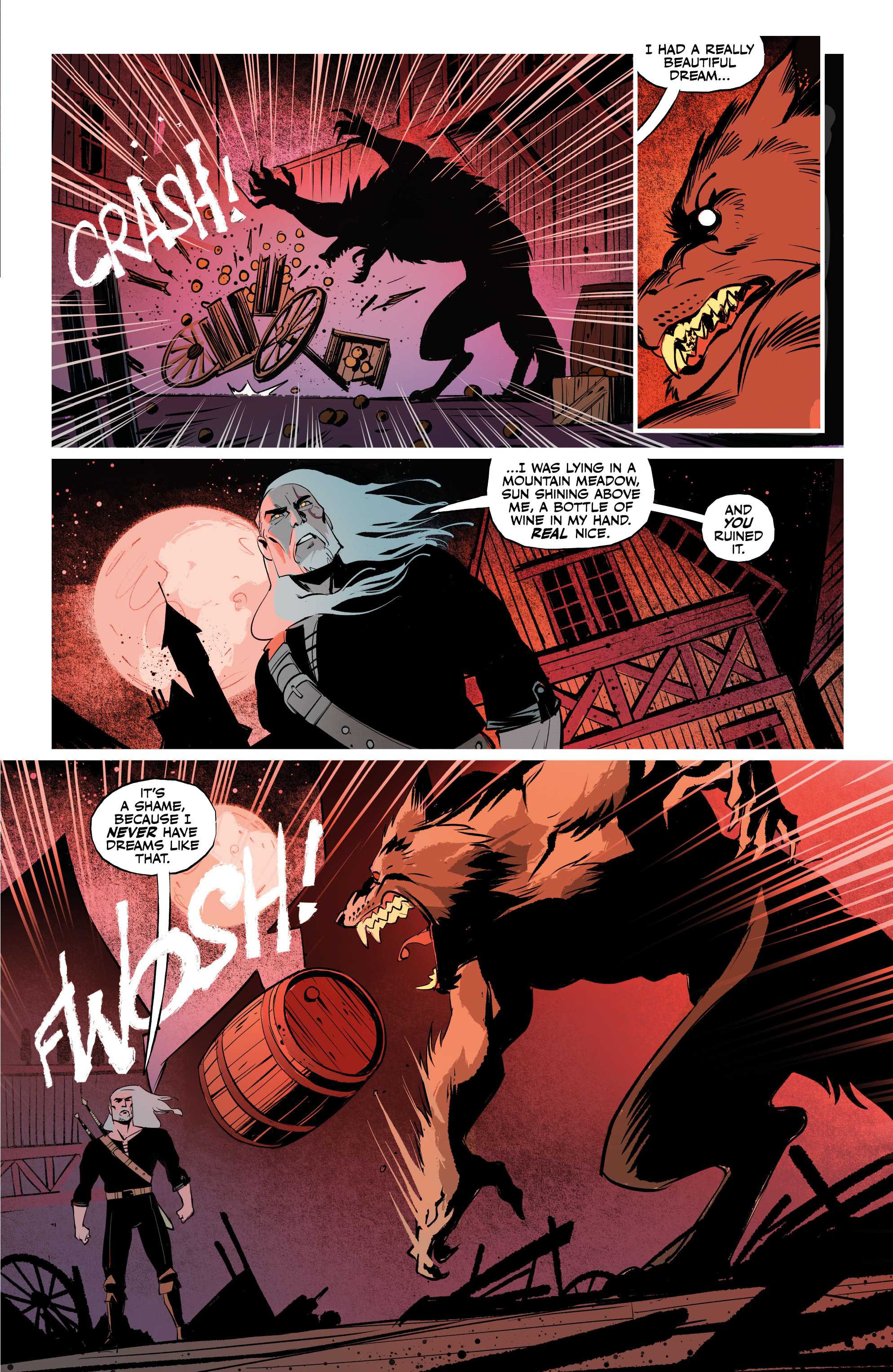 Read online The Witcher: The Ballad of Two Wolves comic -  Issue #1 - 23