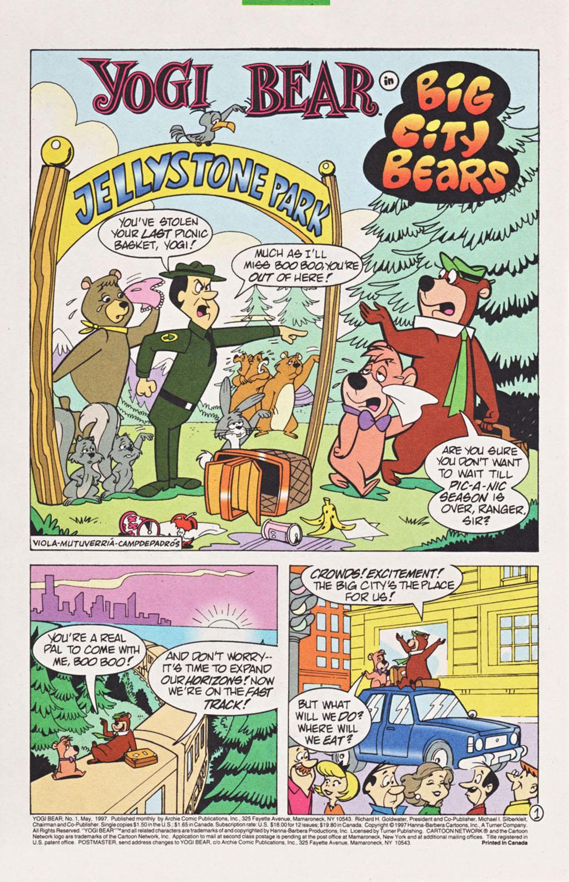 Read online Yogi Bear (1997) comic -  Issue # Full - 3