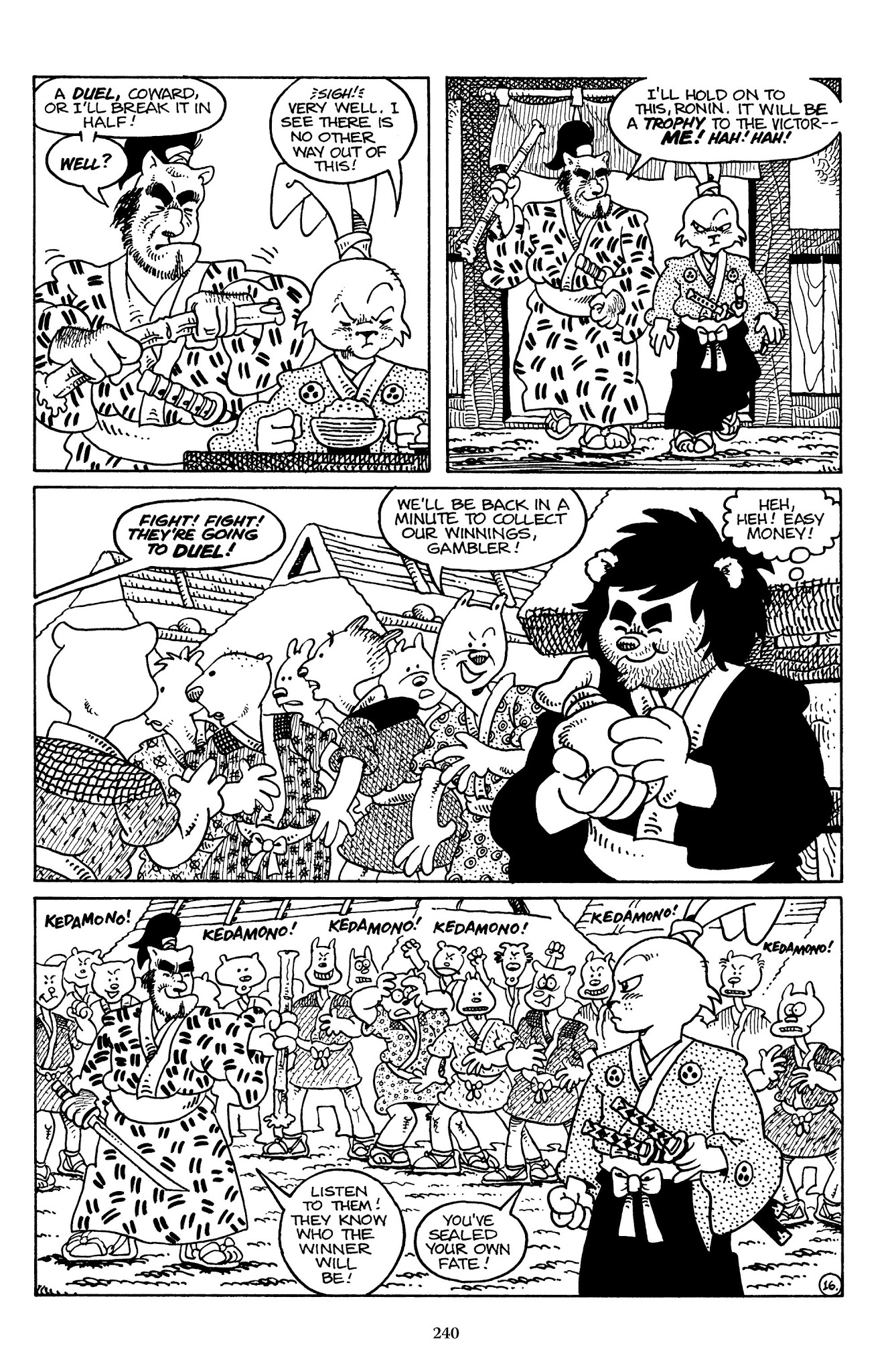 Read online The Usagi Yojimbo Saga comic -  Issue # TPB 1 - 236
