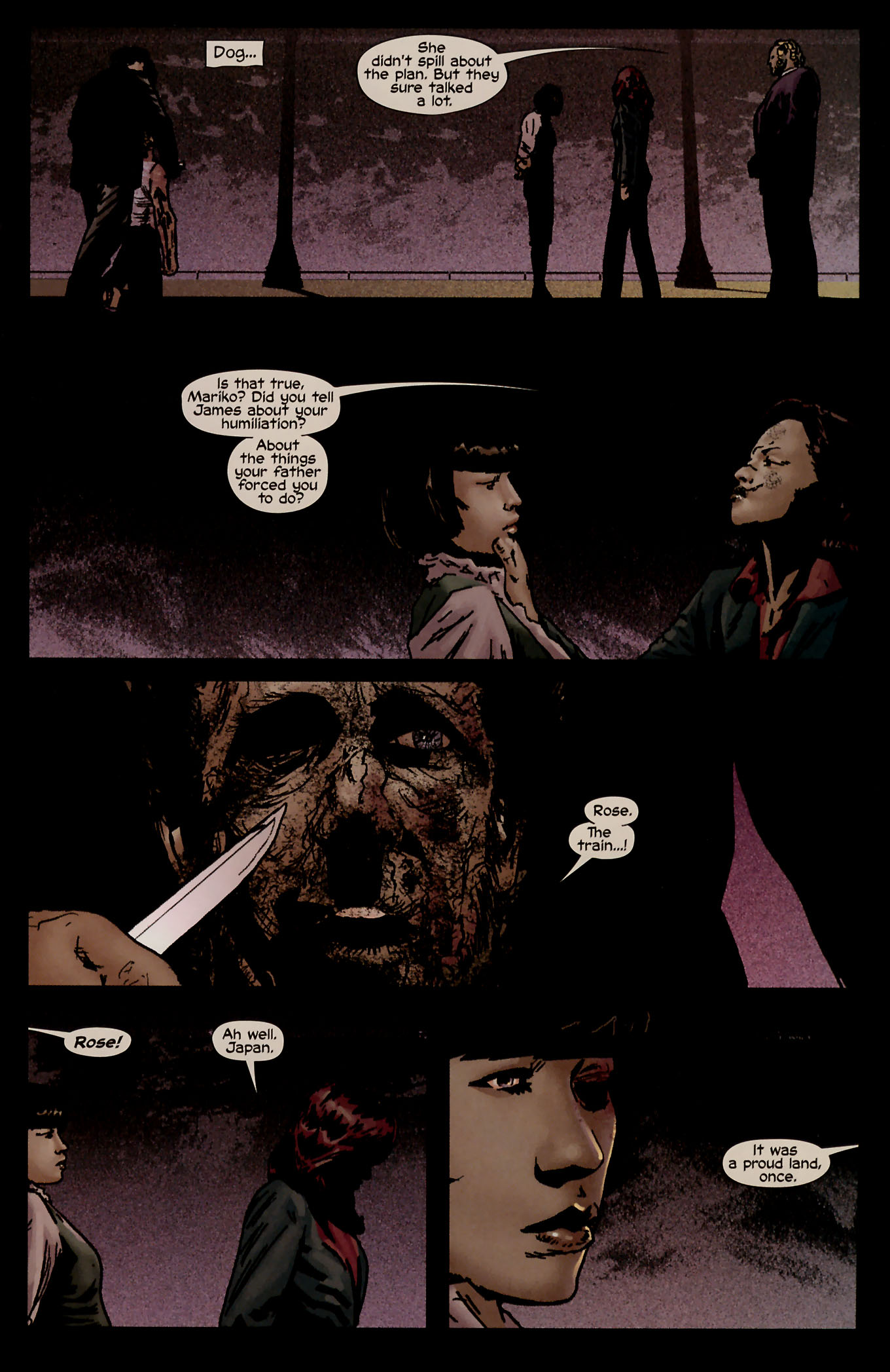 Read online Wolverine Noir comic -  Issue #4 - 18