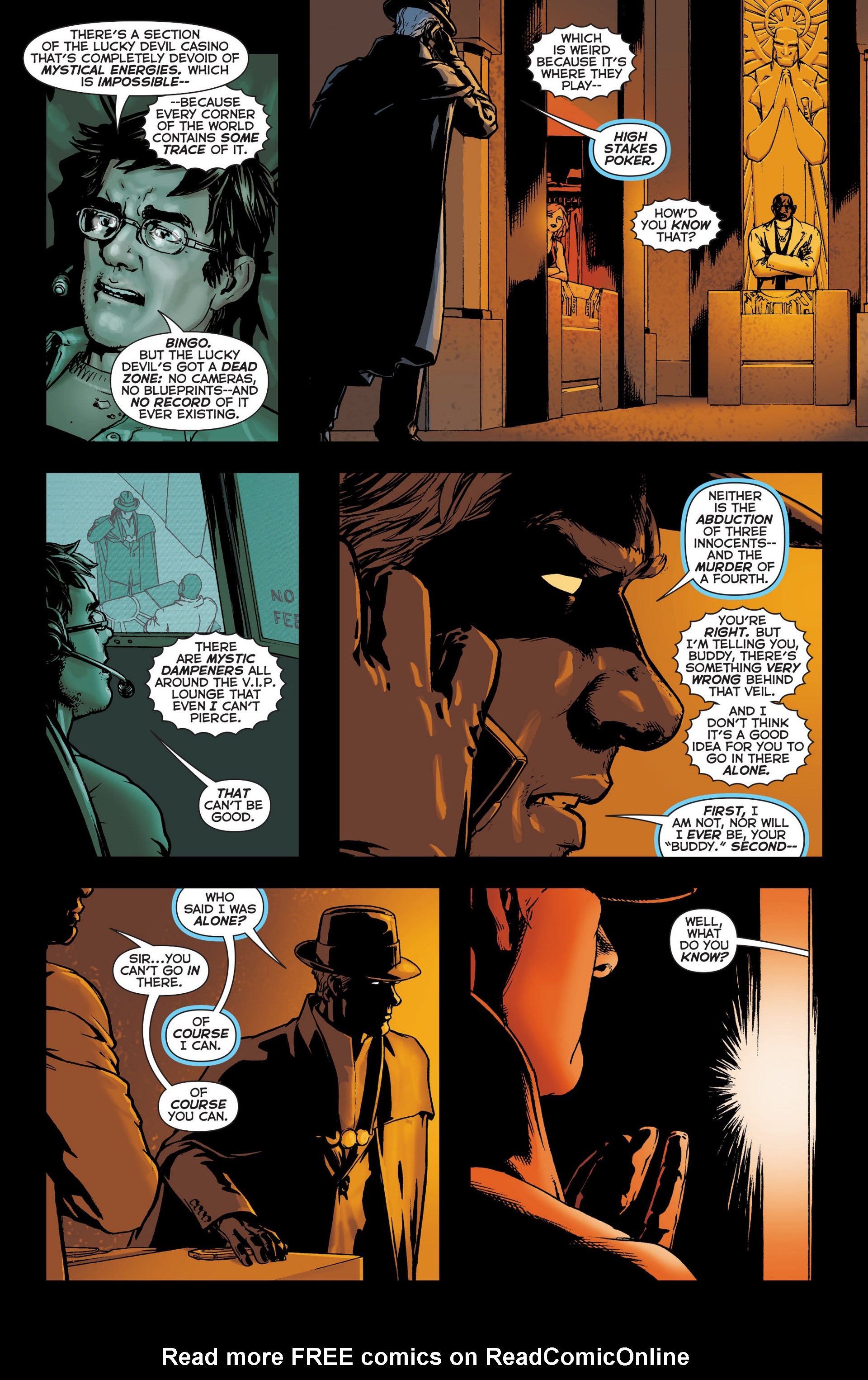 Read online Trinity of Sin: The Phantom Stranger comic -  Issue #6 - 6