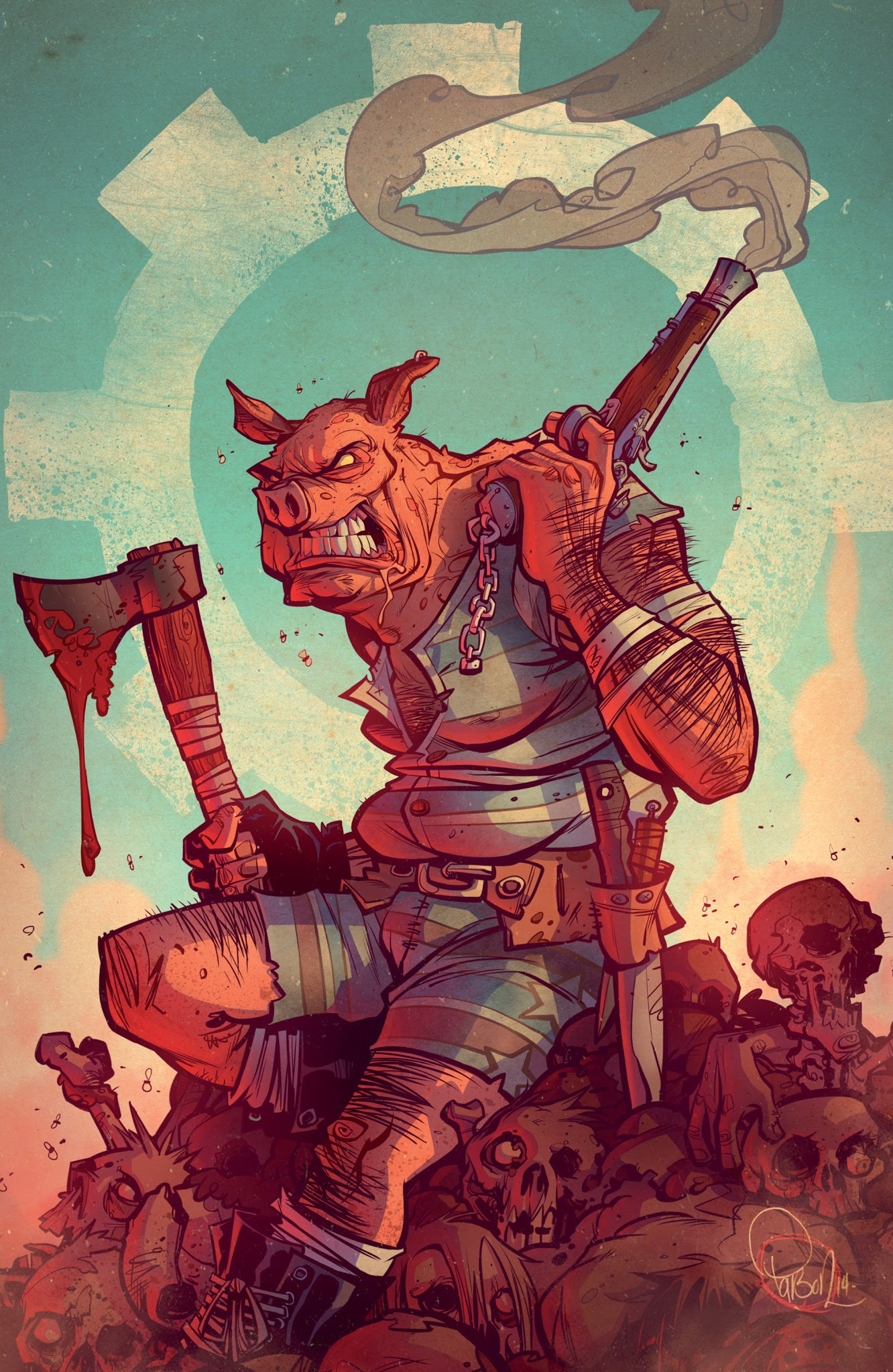 Read online Oink: Heaven's Butcher comic -  Issue # TPB - 120