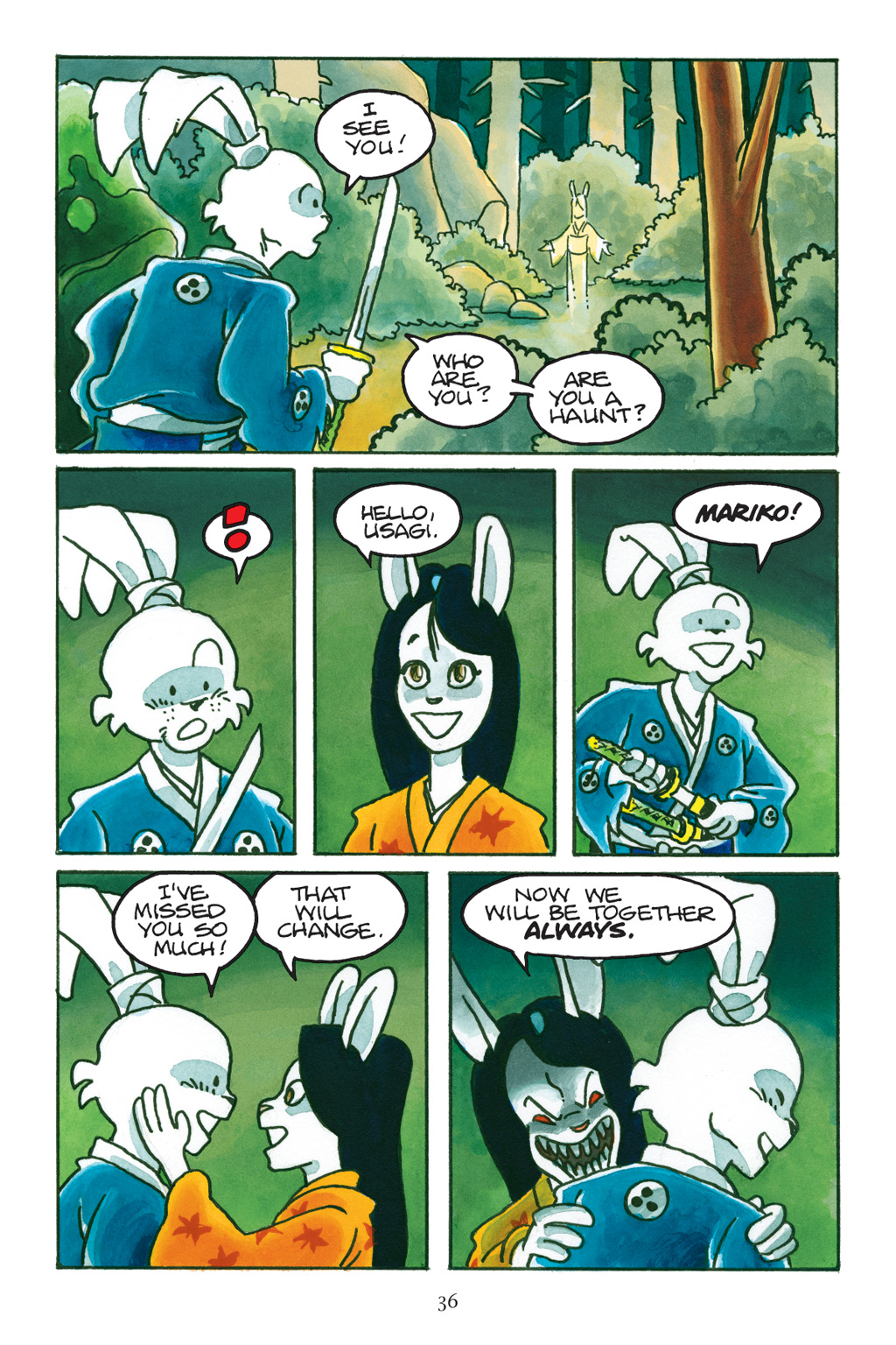 Read online Usagi Yojimbo: Yokai comic -  Issue # Full - 35