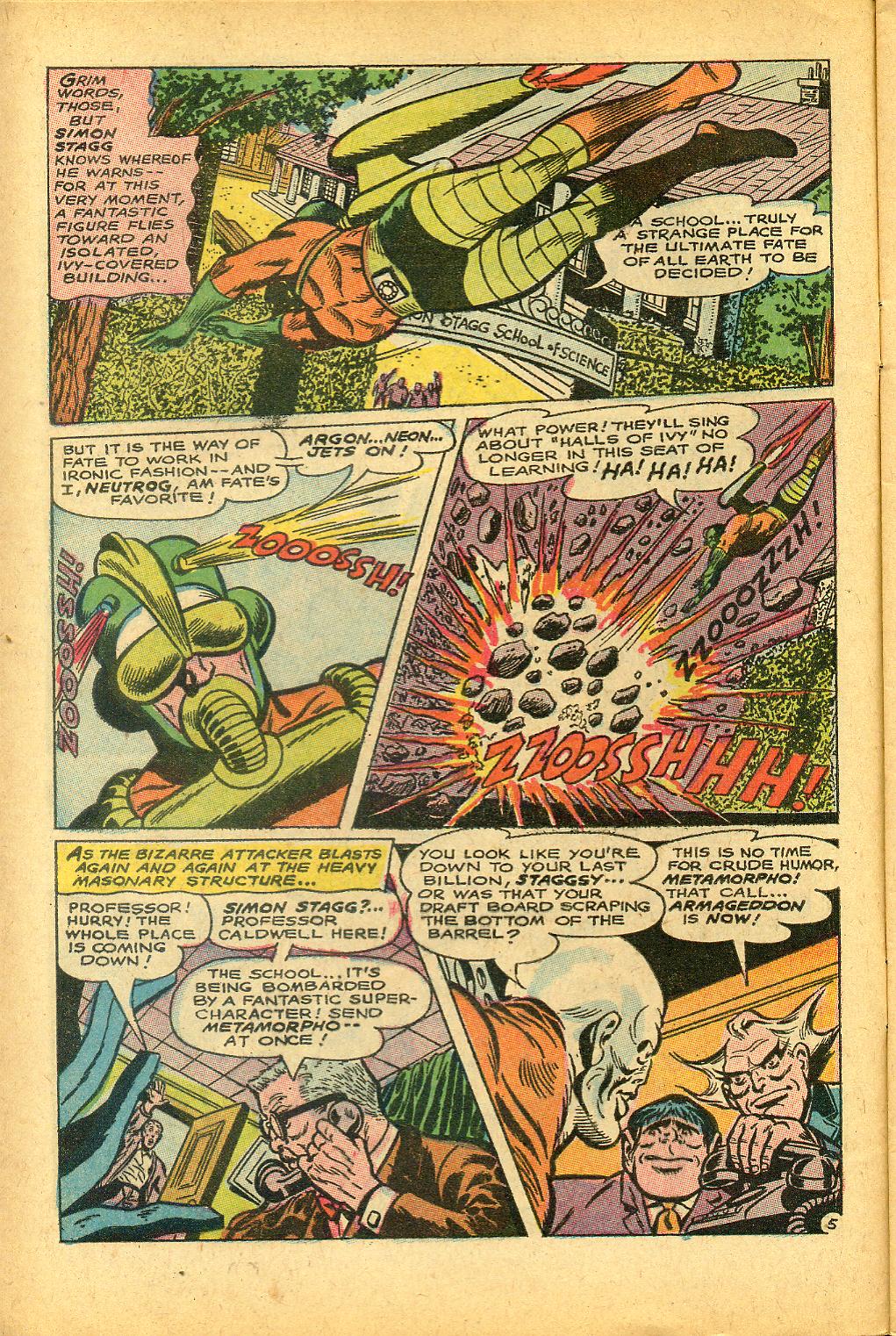 Read online Metamorpho comic -  Issue #14 - 8