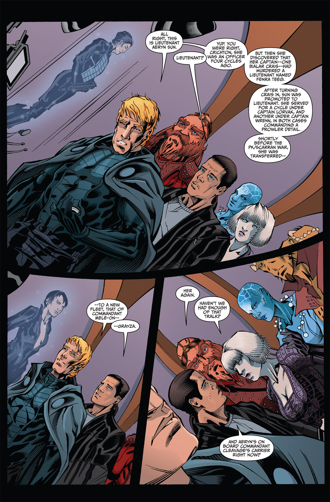 Read online Farscape: Gone and Back comic -  Issue #3 - 23