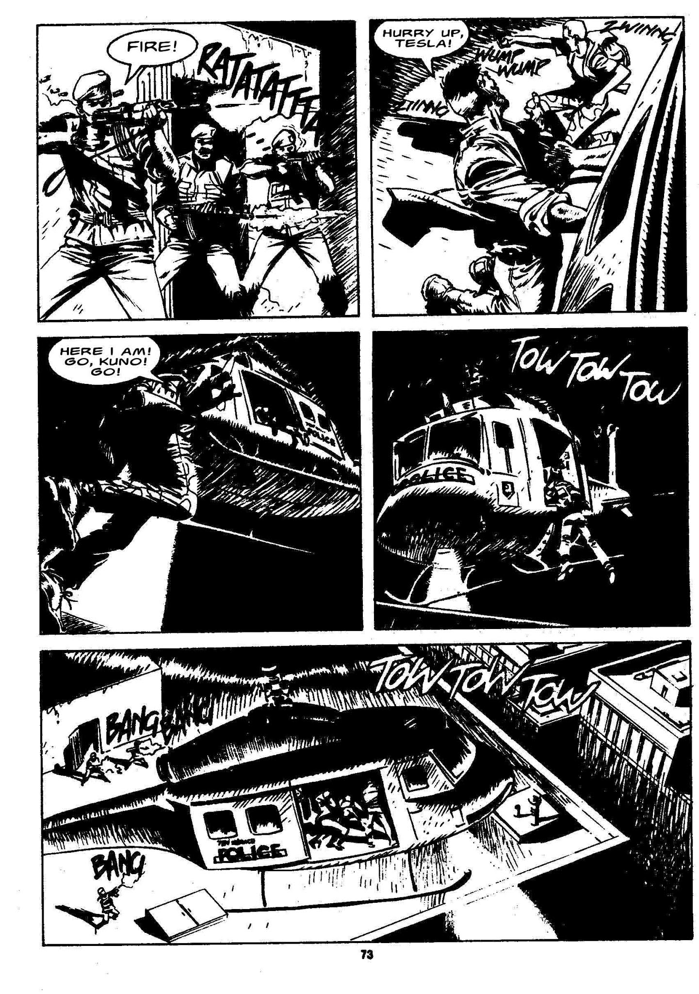 Read online Dampyr (2000) comic -  Issue #7 - 74