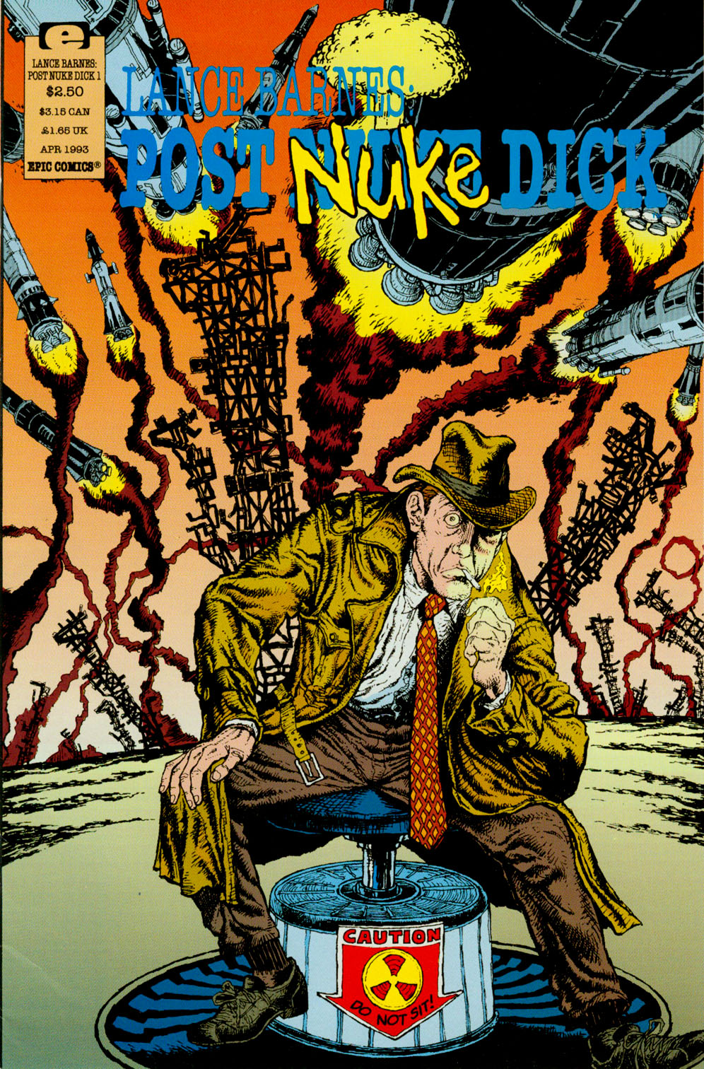 Read online Lance Barnes: Post Nuke Dick comic -  Issue #1 - 1