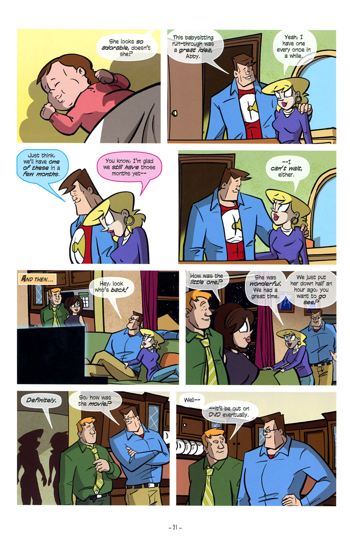 Read online Love and Capes: What to Expect comic -  Issue #2 - 23