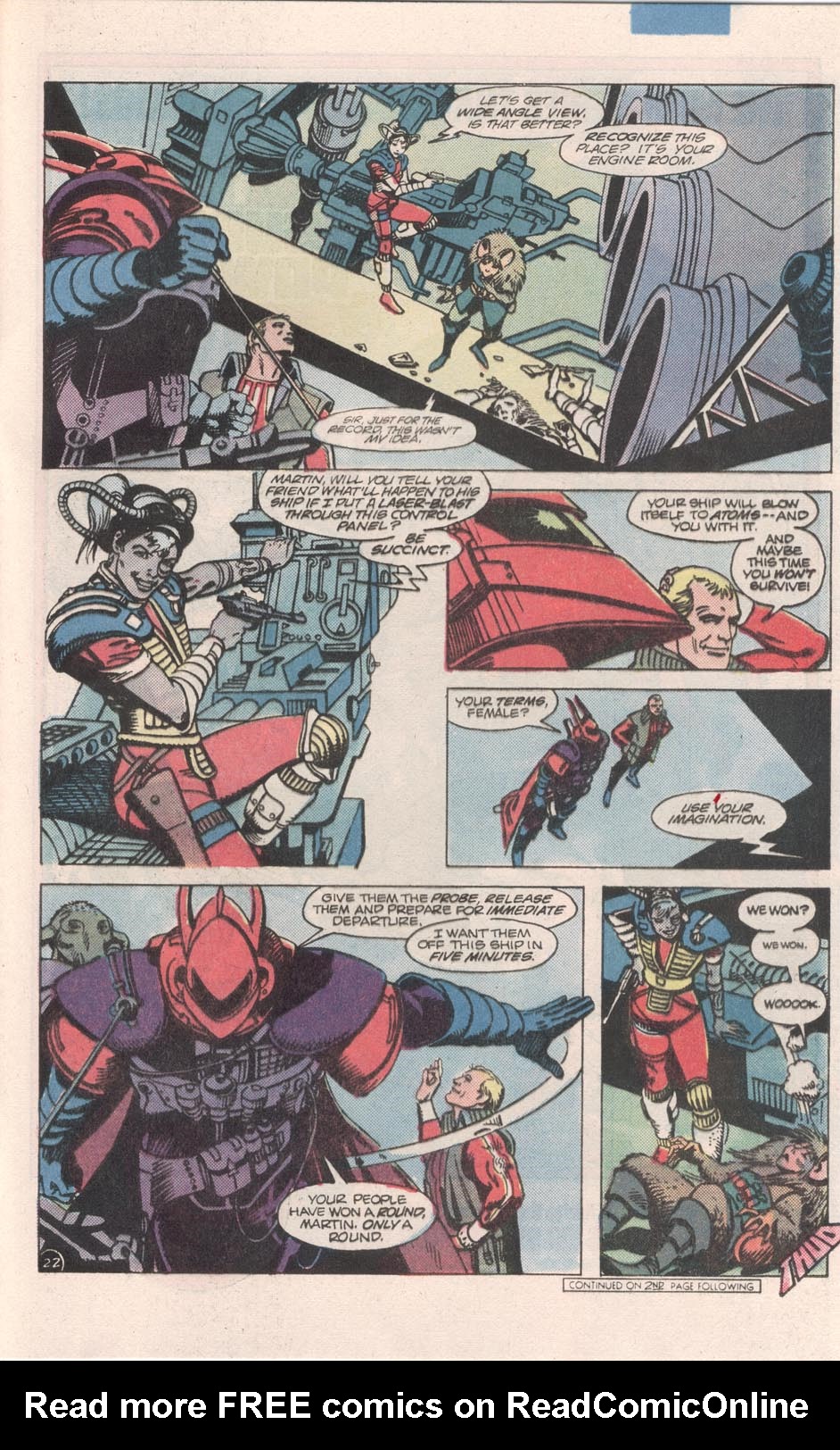 Read online Atari Force (1984) comic -  Issue #7 - 23