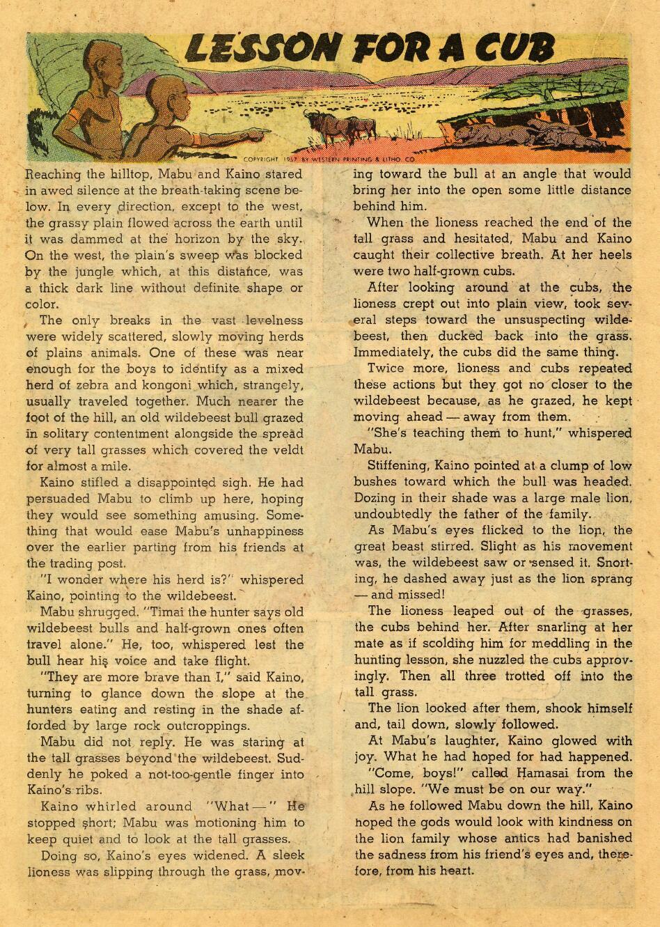 Read online Tarzan (1948) comic -  Issue #90 - 18