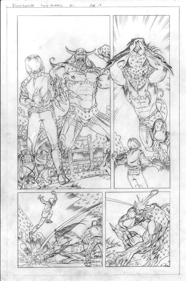 Read online Bloodrayne: Twin Blades comic -  Issue # Full - 39