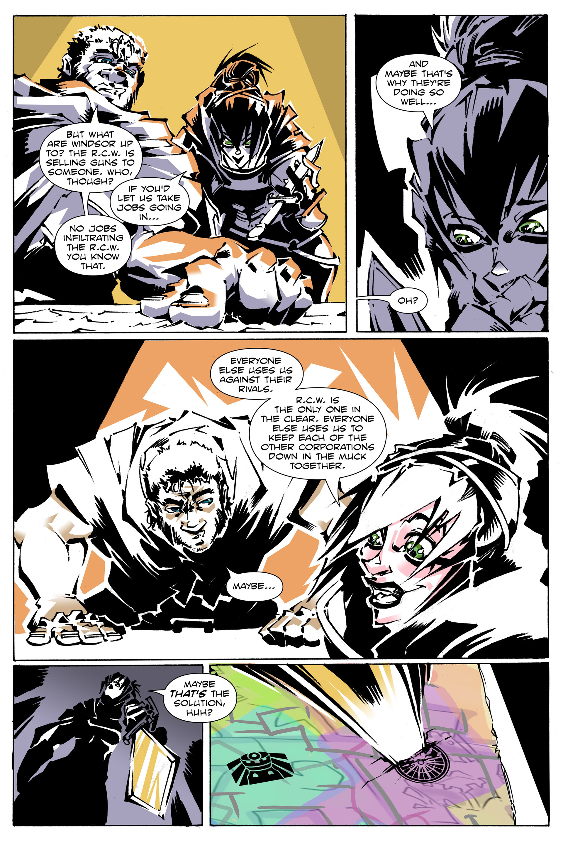 Read online Artful Daggers comic -  Issue #6 - 8