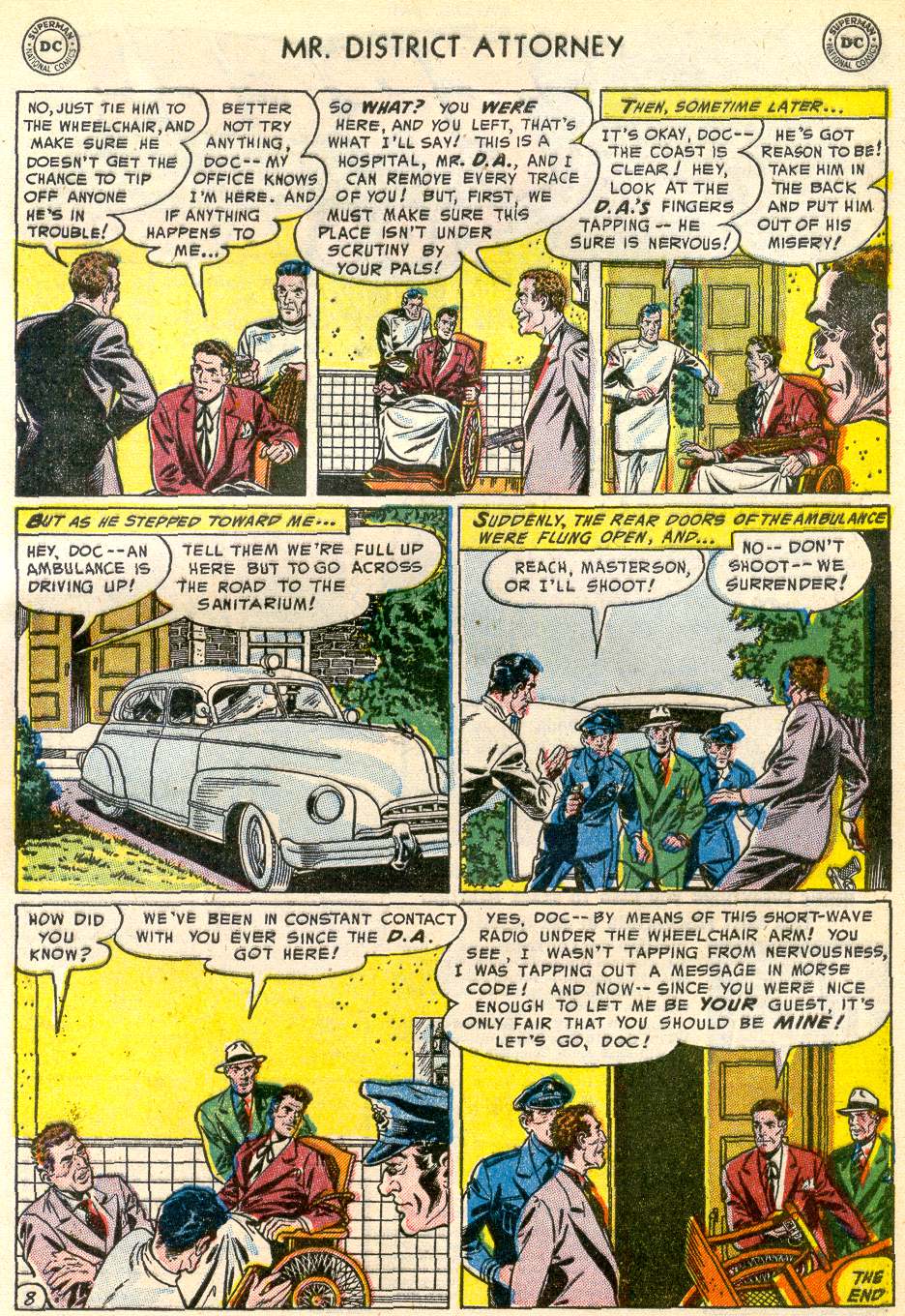 Read online Mr. District Attorney comic -  Issue #37 - 33