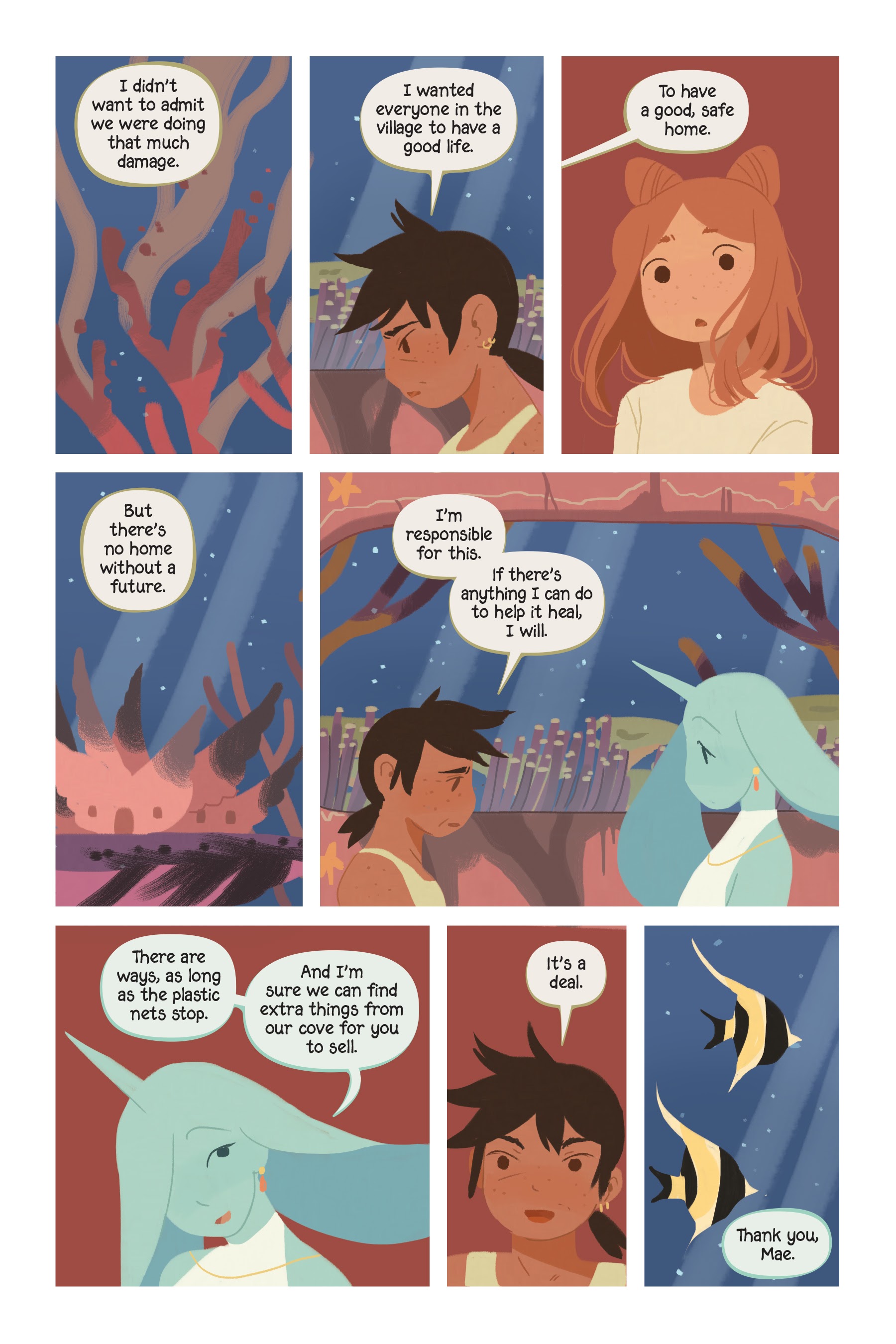 Read online Aquicorn Cove comic -  Issue # TPB - 78