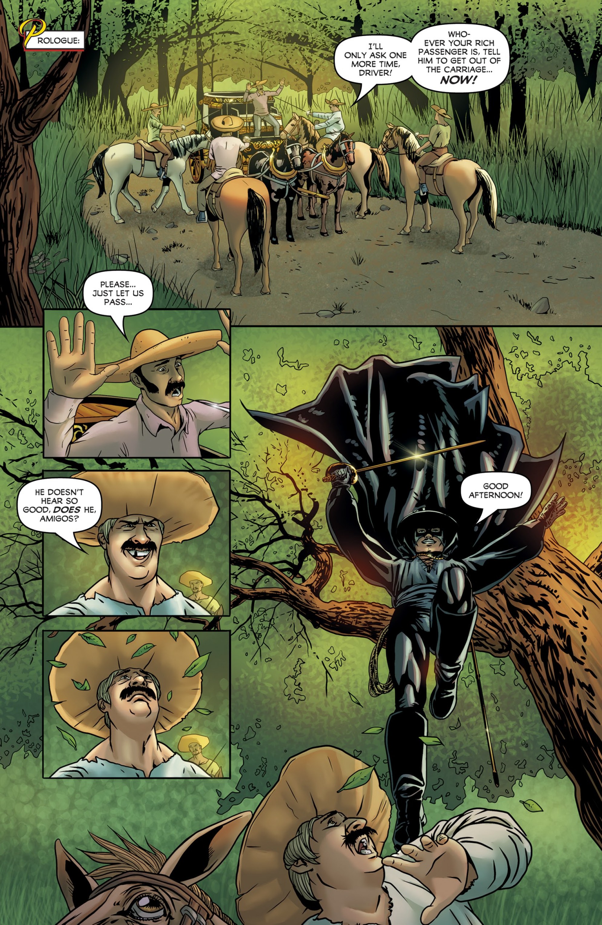 Read online Zorro: Sacrilege comic -  Issue #1 - 3