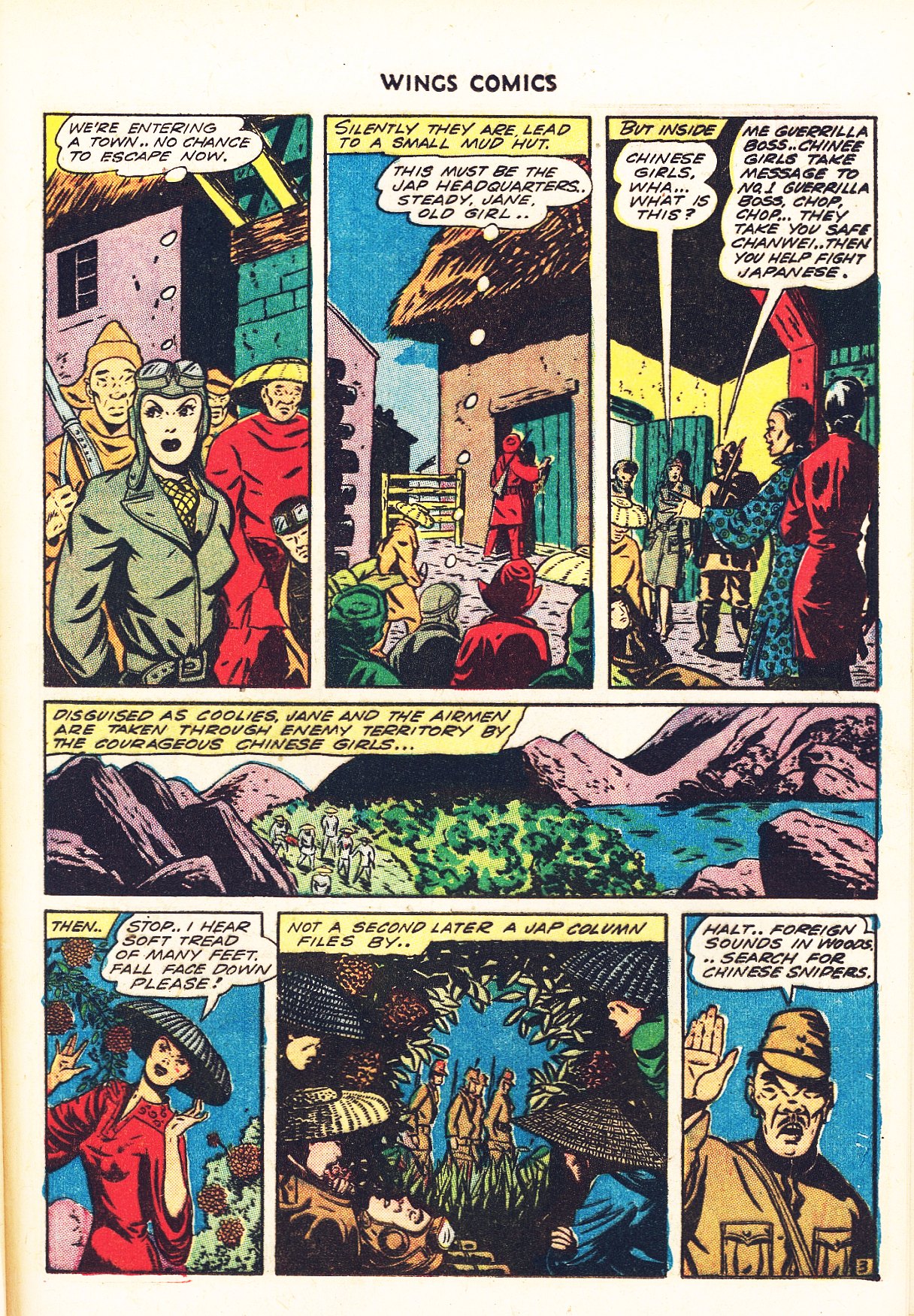 Read online Wings Comics comic -  Issue #41 - 45