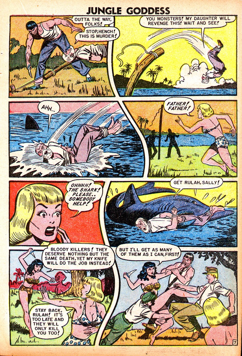 Read online Rulah - Jungle Goddess comic -  Issue #17 - 18