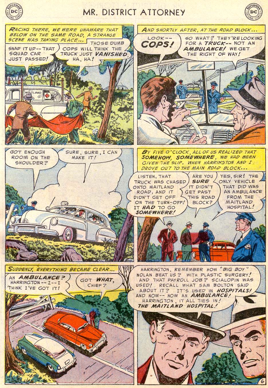 Read online Mr. District Attorney comic -  Issue #37 - 31
