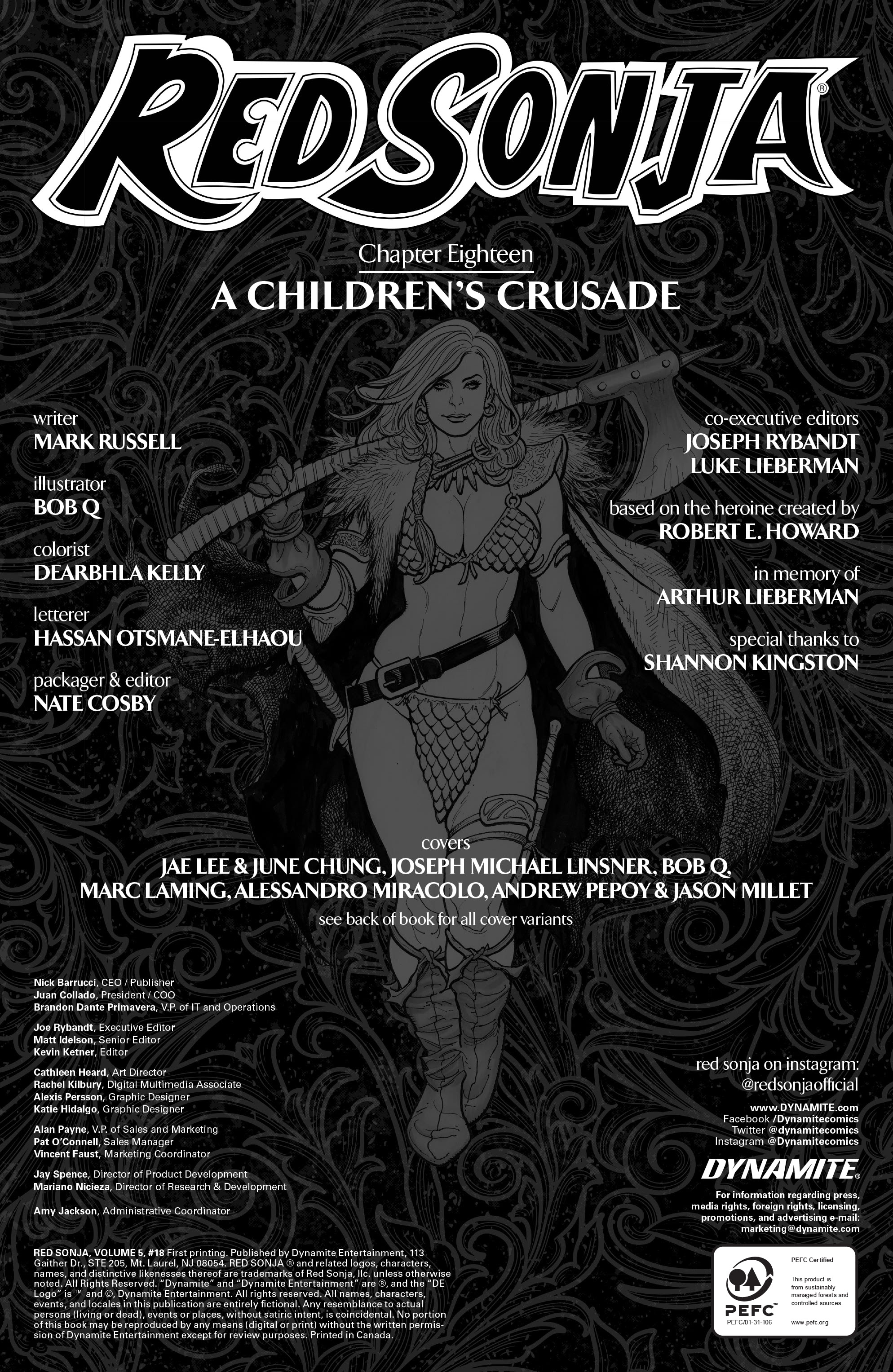 Read online Red Sonja (2019) comic -  Issue #18 - 29