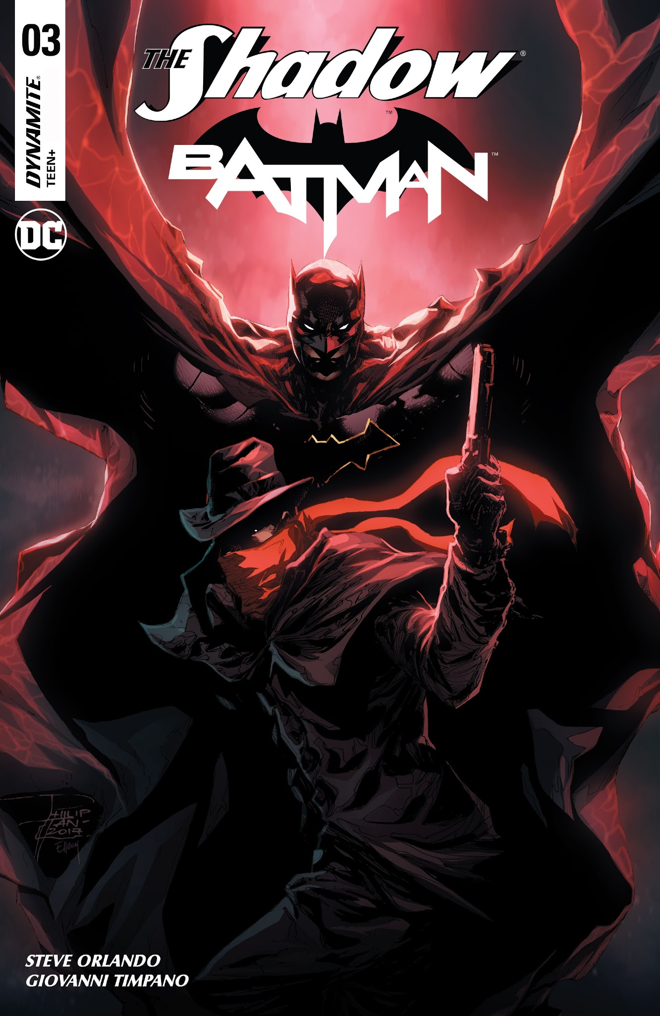 Read online The Shadow/Batman comic -  Issue #3 - 4