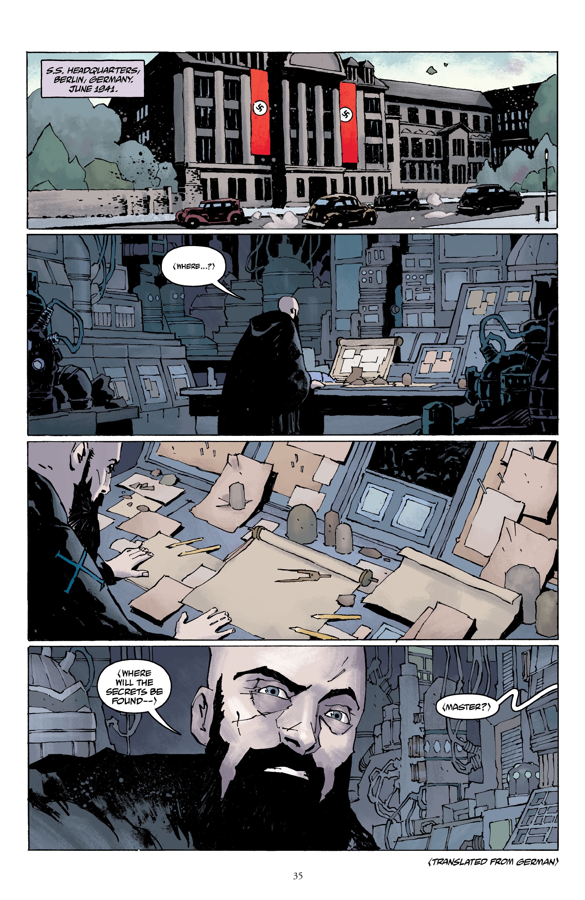 Read online Hellboy Universe: The Secret Histories comic -  Issue # TPB (Part 1) - 35