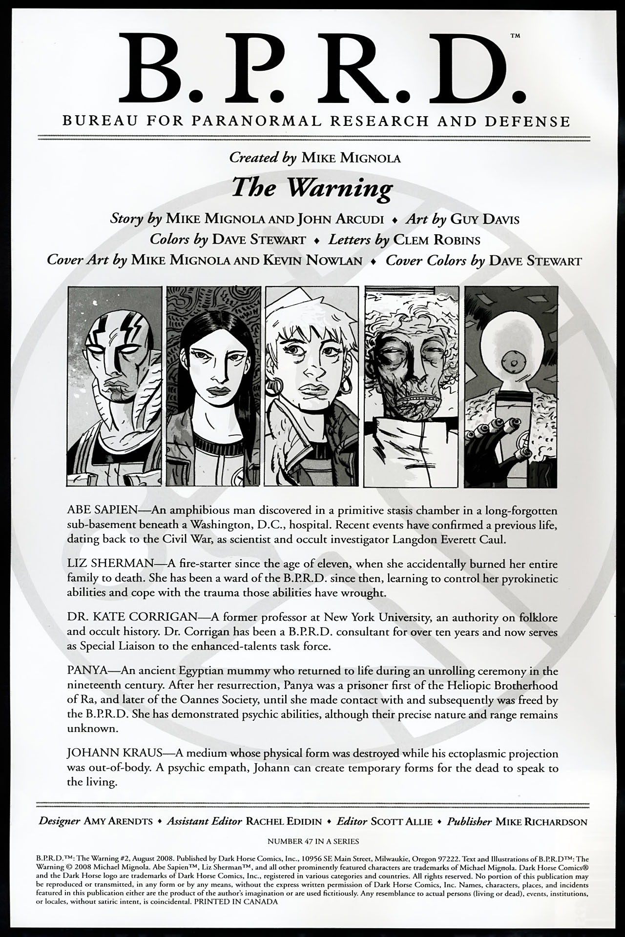 Read online B.P.R.D.: The Warning comic -  Issue #2 - 2