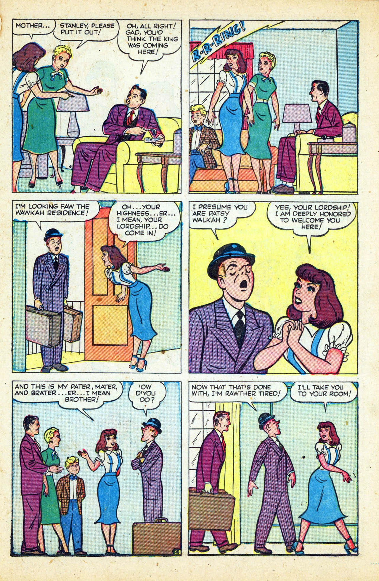 Read online Patsy Walker comic -  Issue #23 - 29