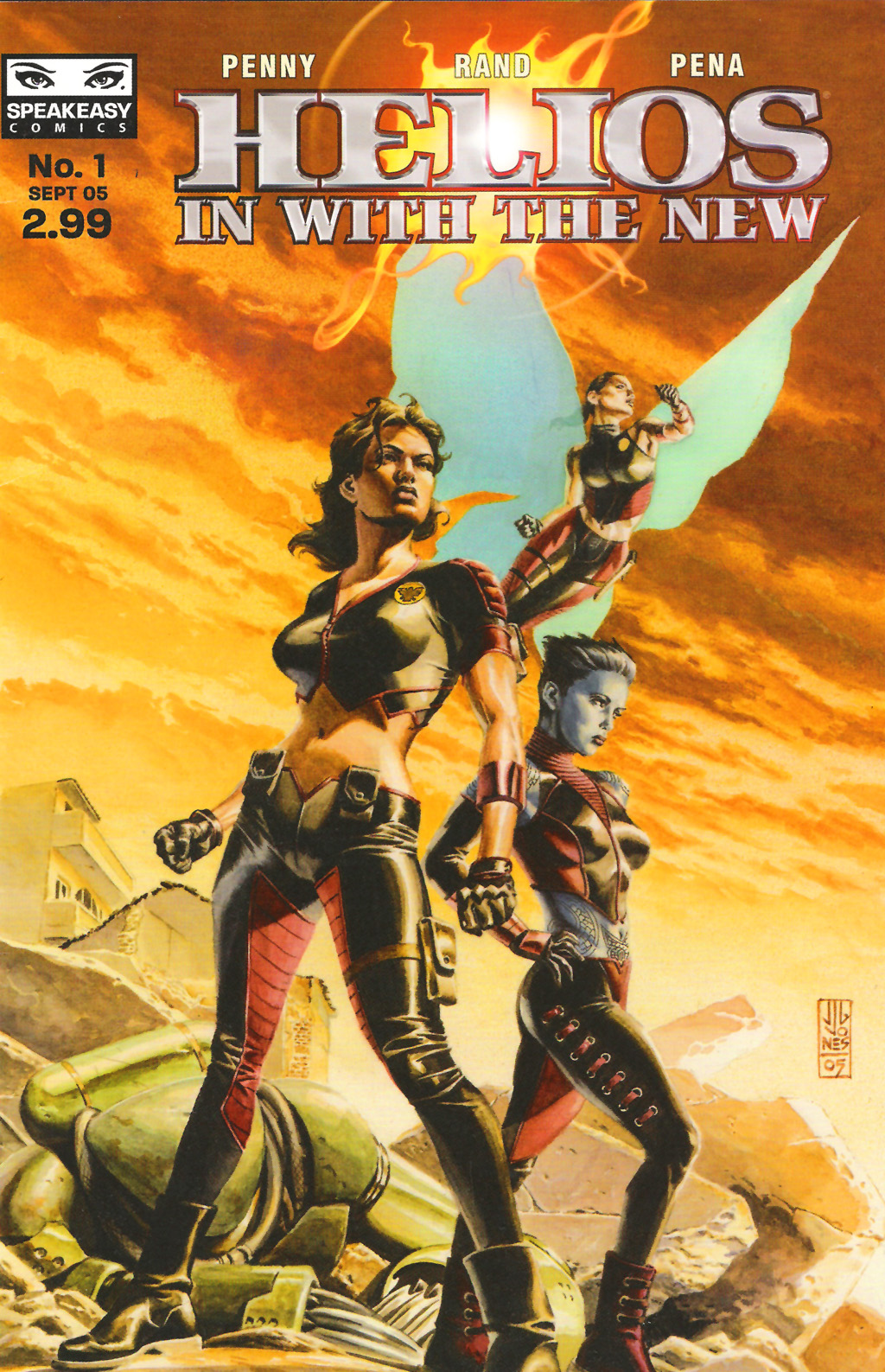 Read online Helios: In With The New comic -  Issue #1 - 1