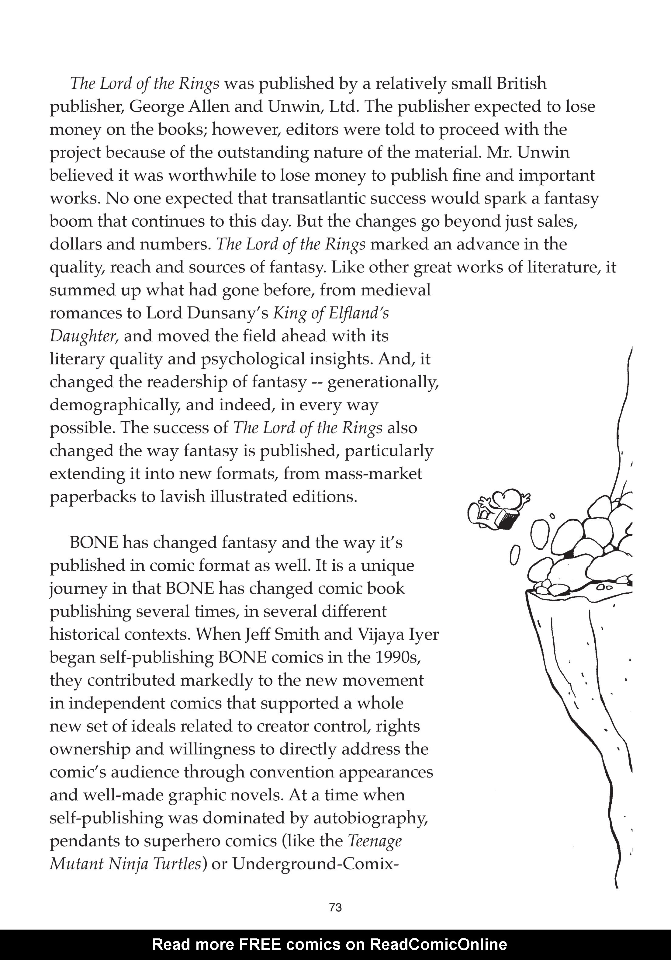 Read online Bone: Coda 25th Anniversary comic -  Issue # Full - 72