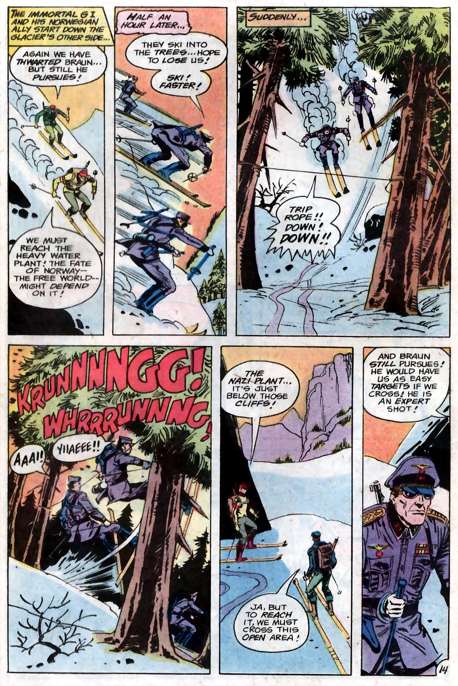 Read online Unknown Soldier (1977) comic -  Issue #223 - 16