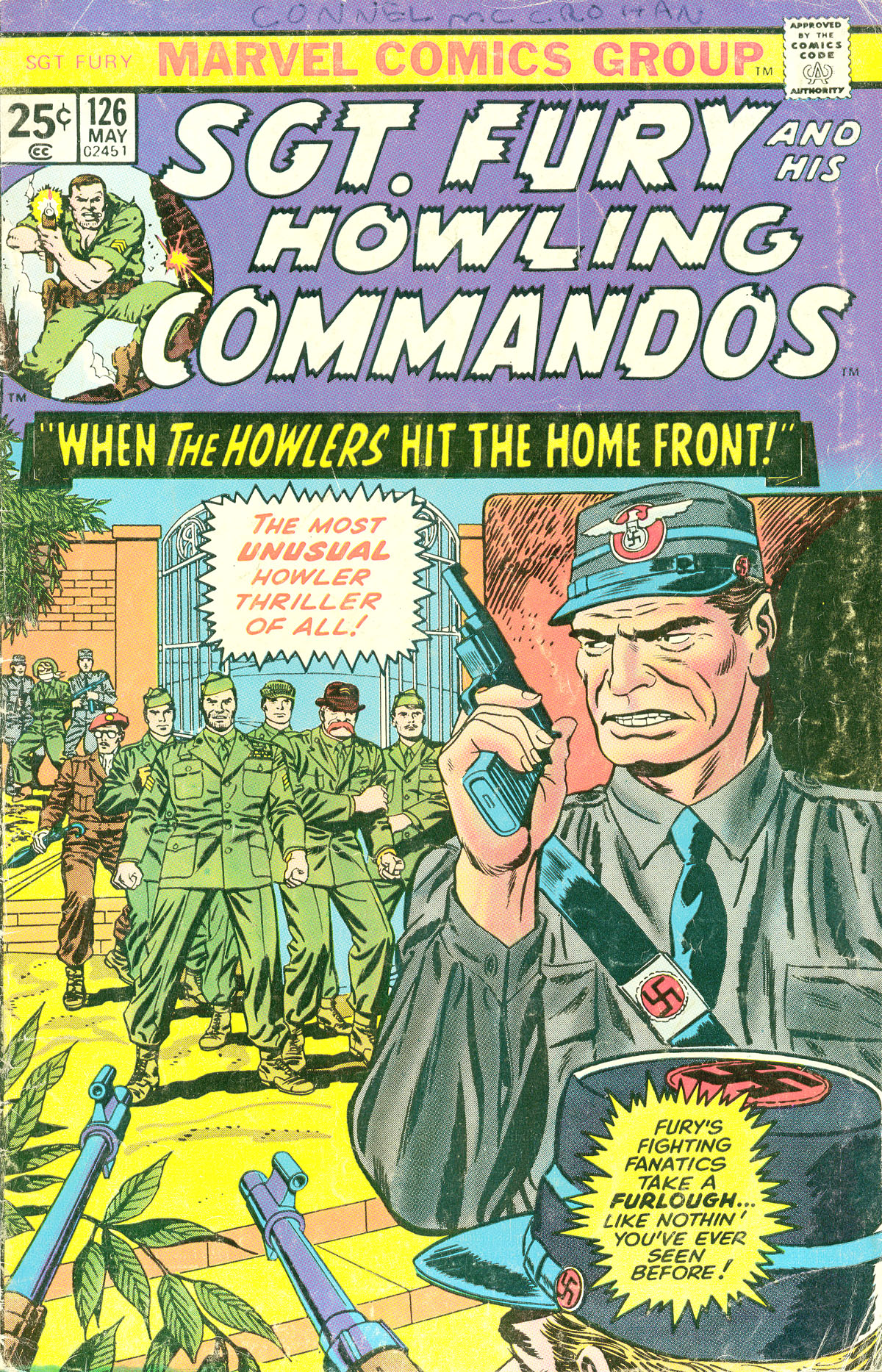 Read online Sgt. Fury comic -  Issue #126 - 1