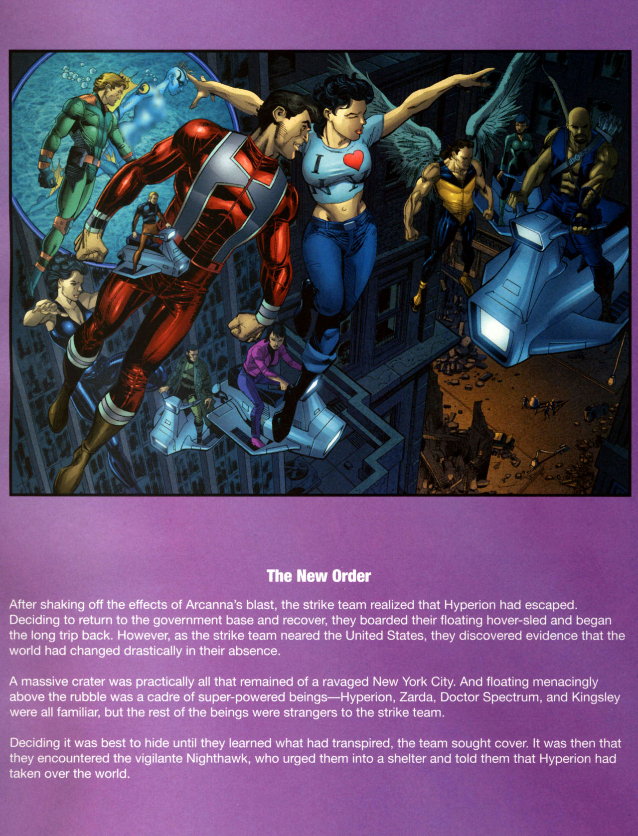 Read online Saga of Squadron Supreme comic -  Issue # Full - 37