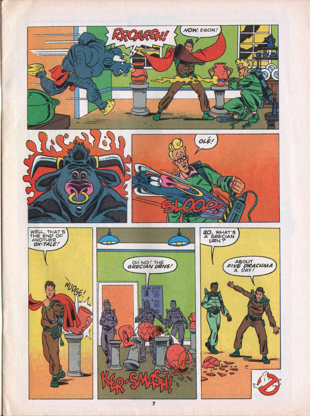 Read online The Real Ghostbusters comic -  Issue #98 - 7
