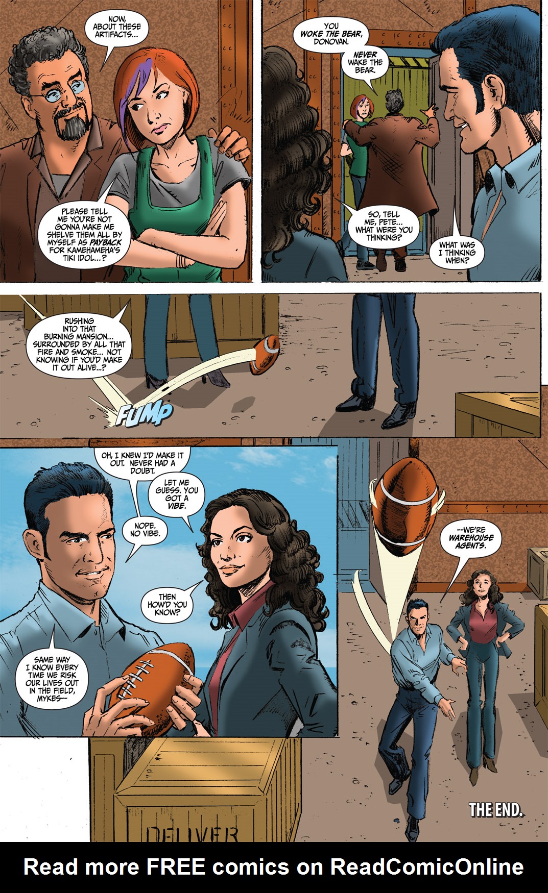 Read online Warehouse 13 comic -  Issue # _TPB - 114