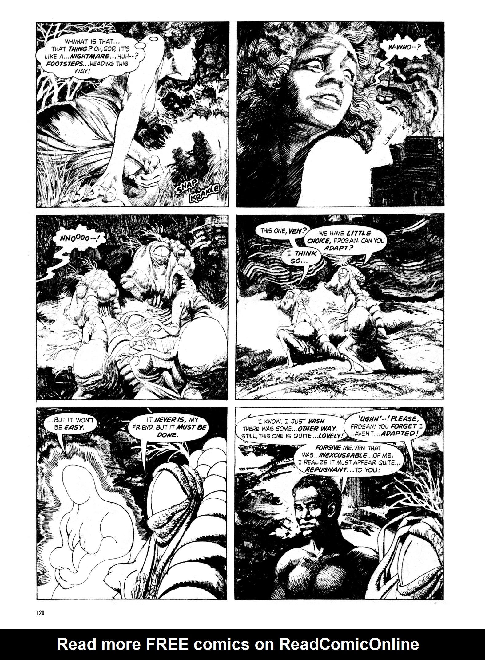 Read online Eerie Archives comic -  Issue # TPB 18 - 121