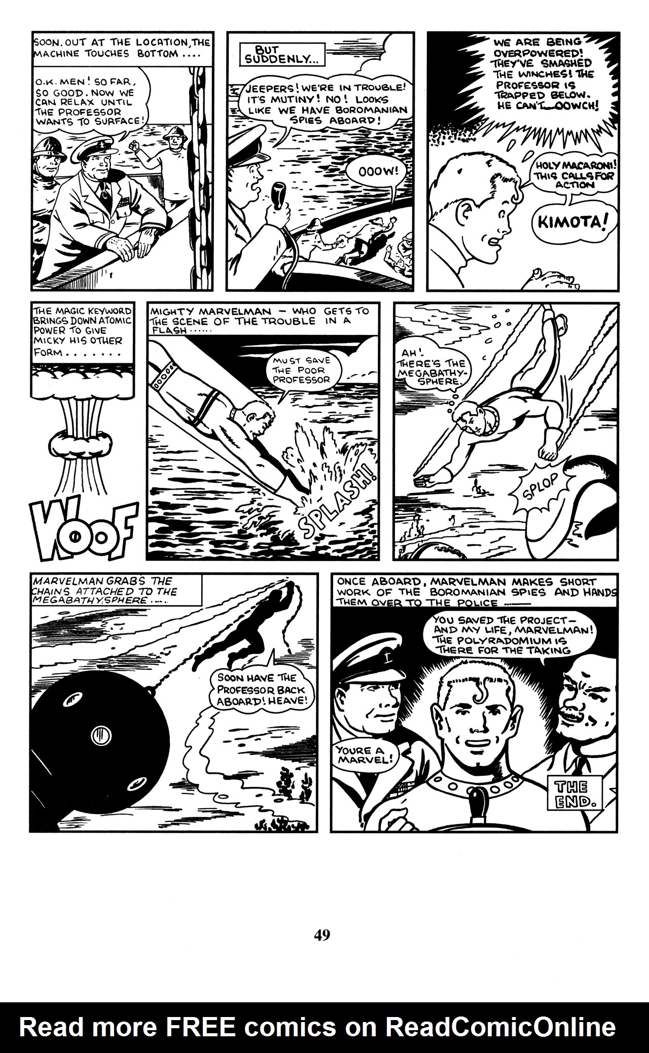 Read online Marvelman Classic comic -  Issue # TPB 1 (Part 1) - 54
