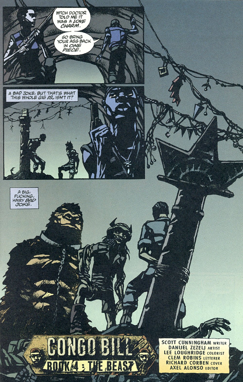 Read online Congo Bill (1999) comic -  Issue #4 - 4