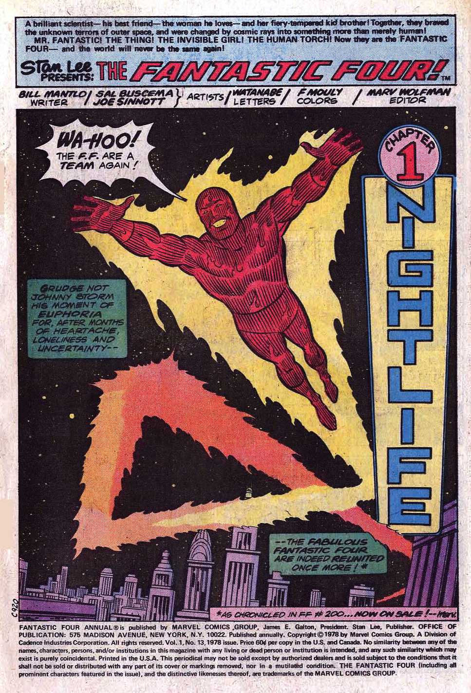 Read online Fantastic Four (1961) comic -  Issue # _Annual 13 - 3