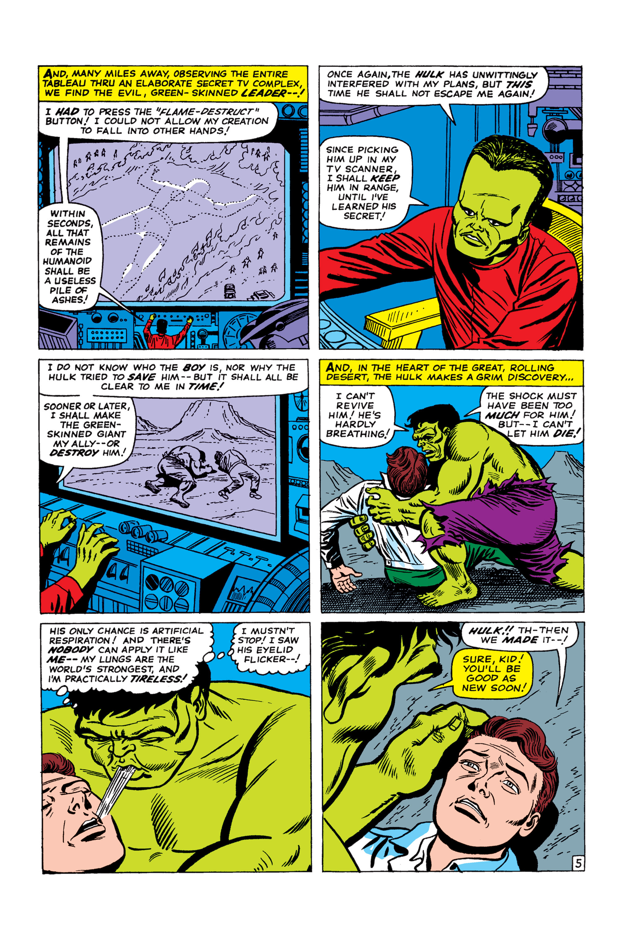 Read online Marvel Masterworks: The Incredible Hulk comic -  Issue # TPB 2 (Part 2) - 50